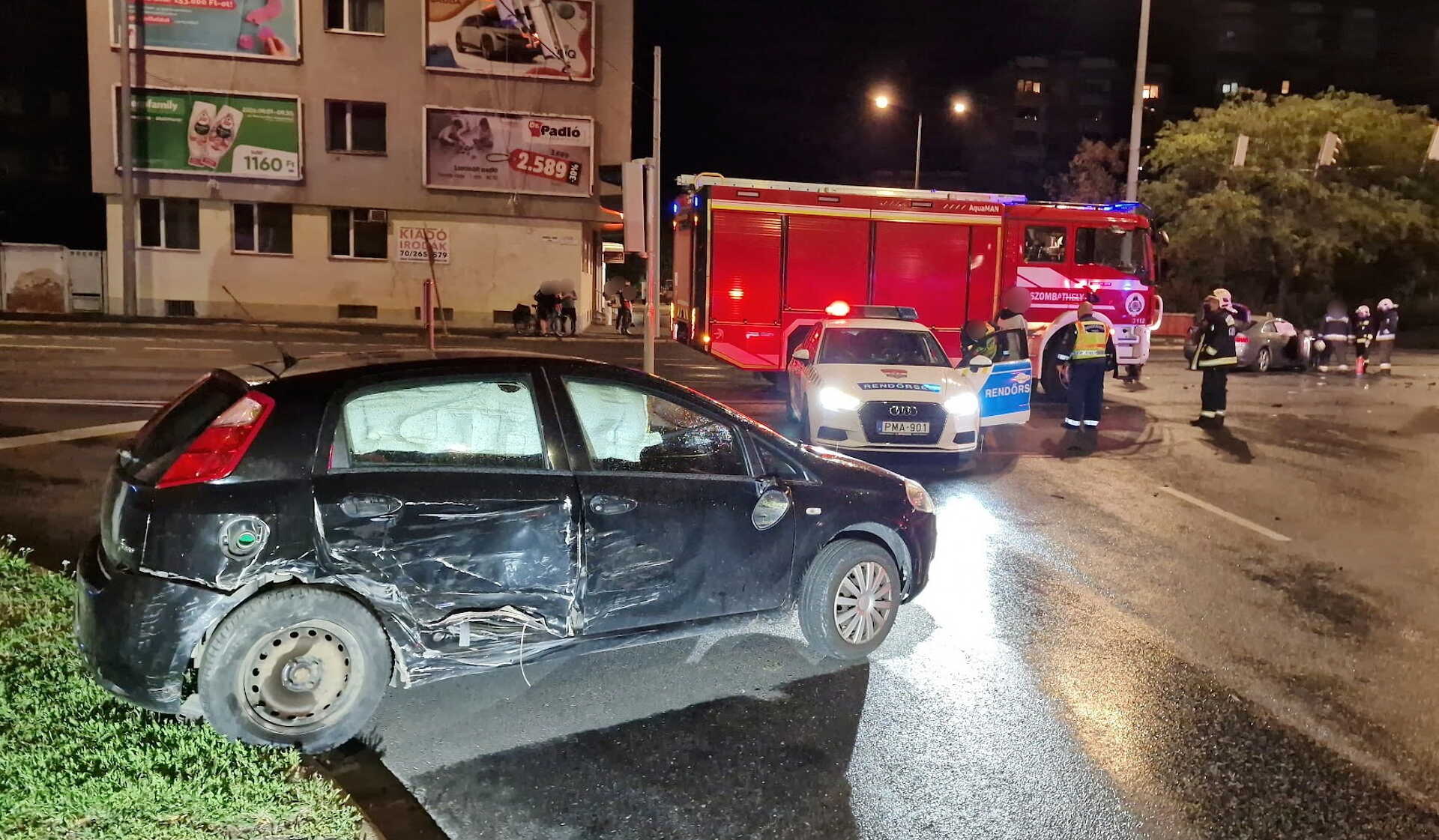 Baleset a Tököly utcában