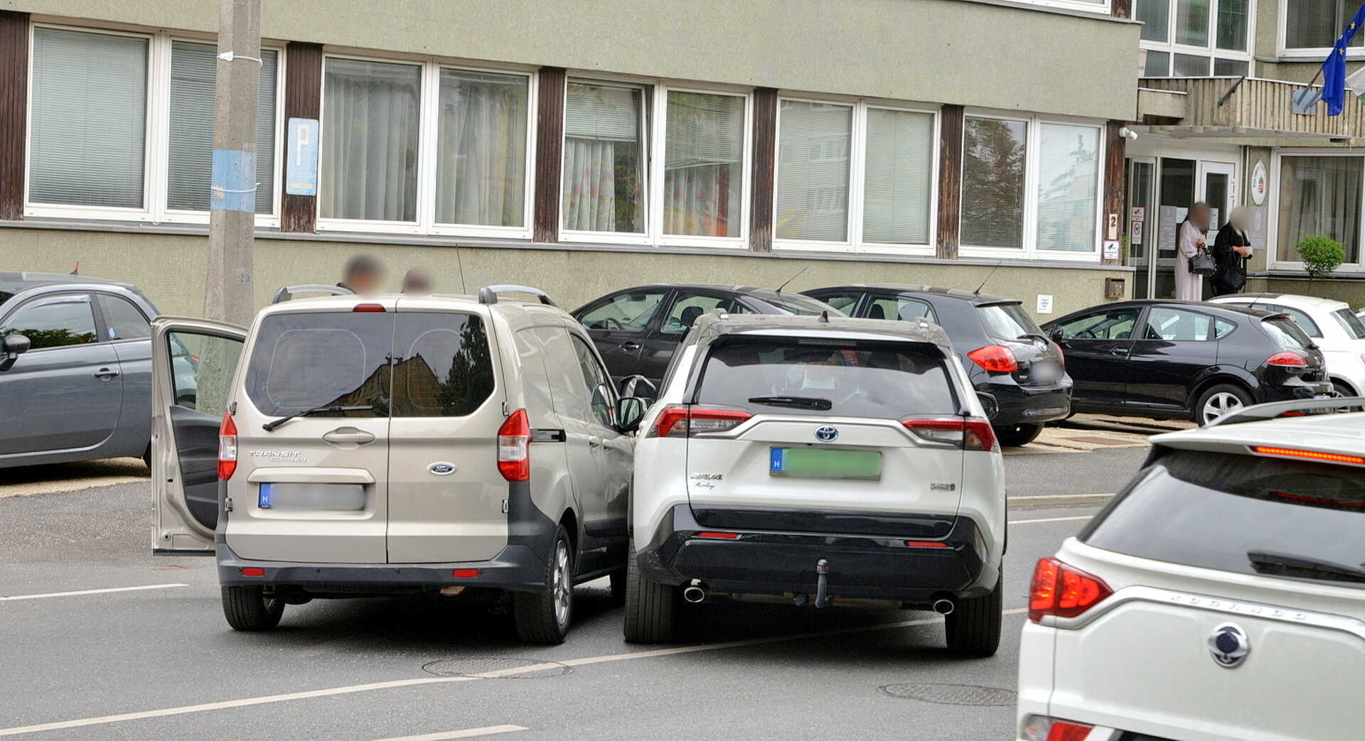 Baleset a Vörösmarty Mihály utcában
