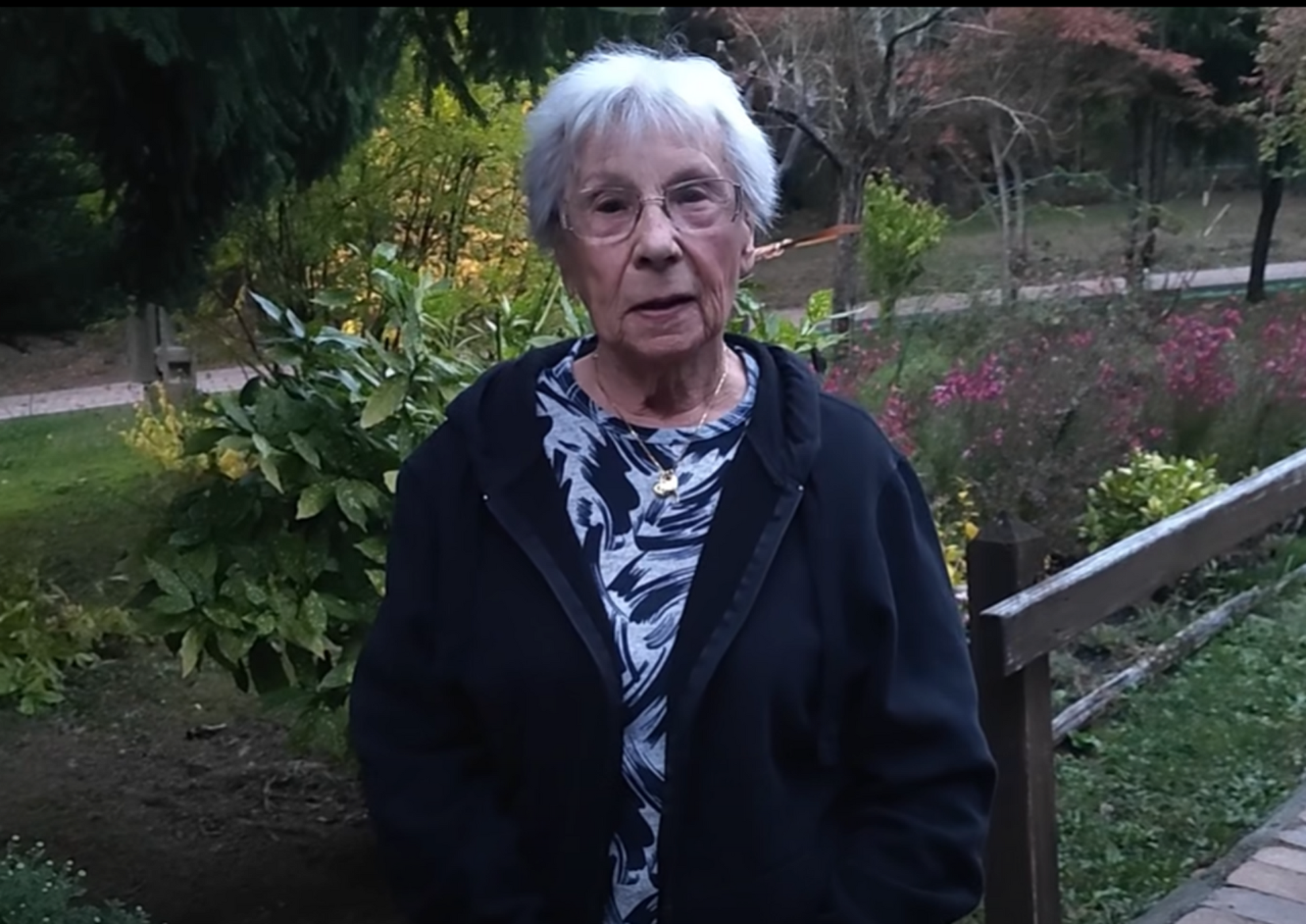 Zsuzsa néni nem félt
