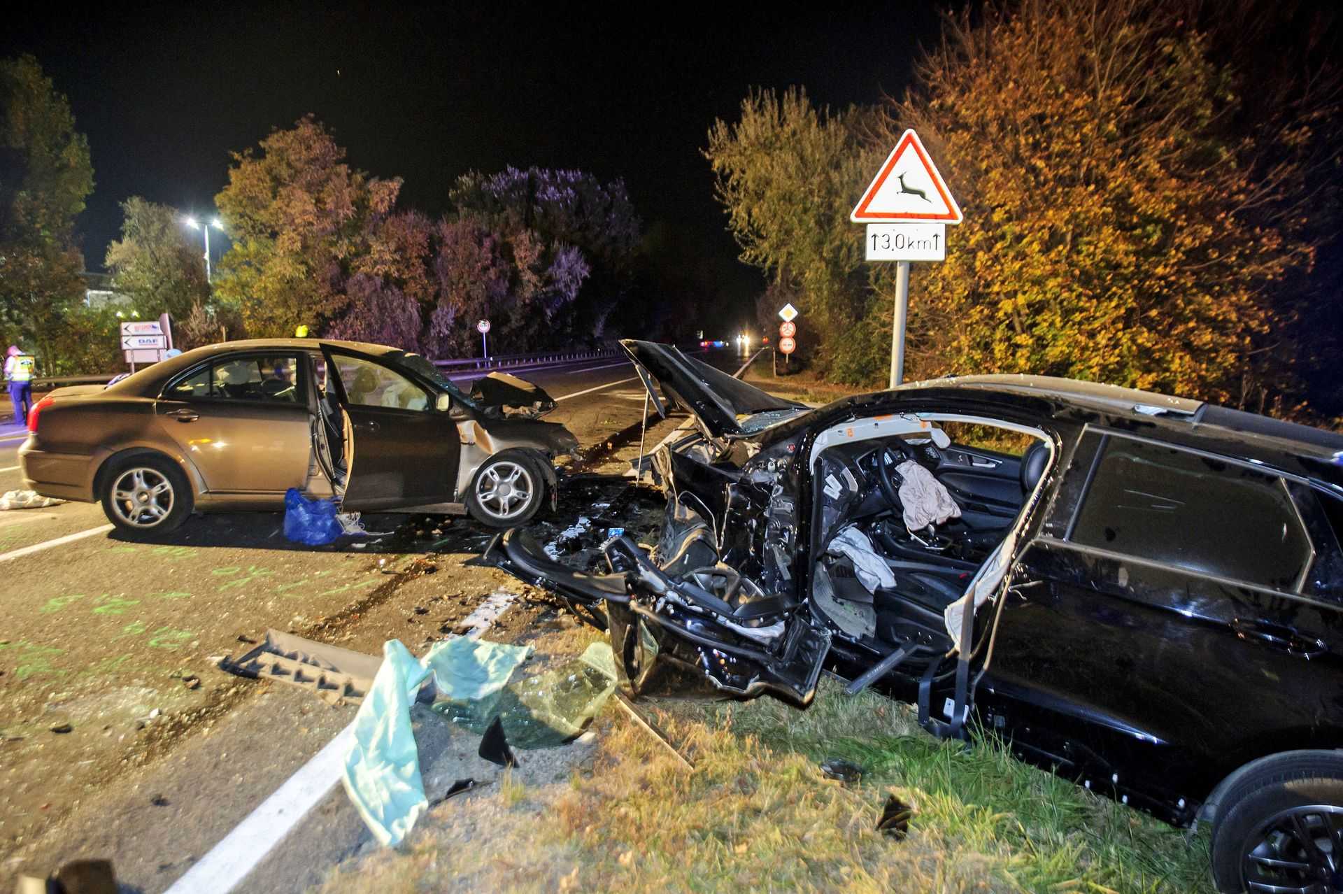 Halálos baleset történt az 1-es főúton Bicskénél 