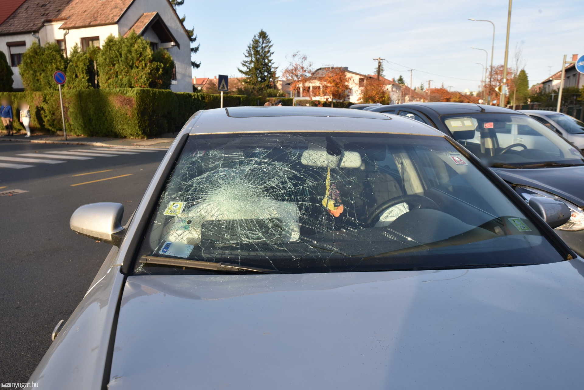 Audi hajtott Nissan elé Szombathelyen