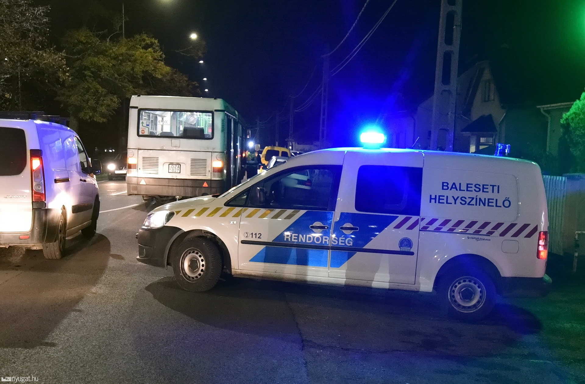Ittas buszsofőr okozott koccanásos balesetet Szombathelyen 