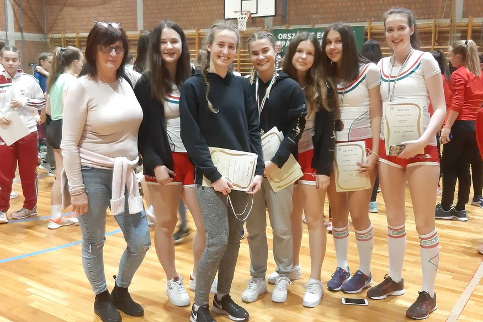 A szombathelyi kötélugrók a pécsi országos bajnokságon