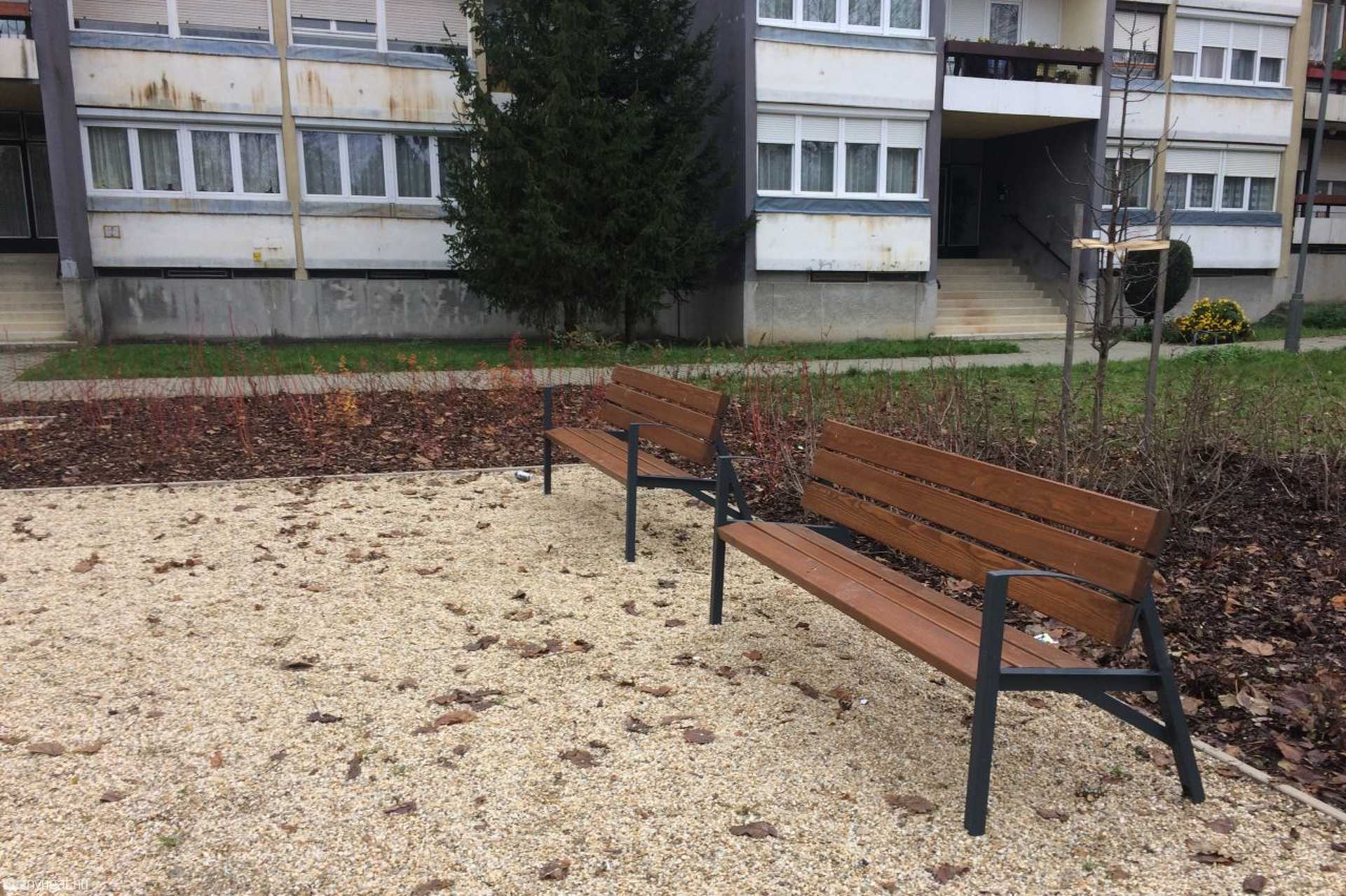 Pihenőpark a Joskar-Ola lakótelepen