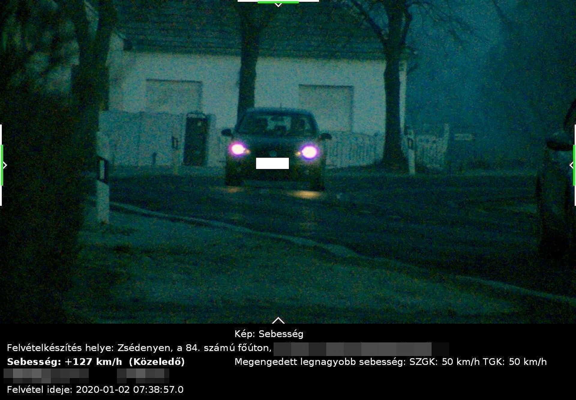 Járőrök állították meg a gyorshajtókat
