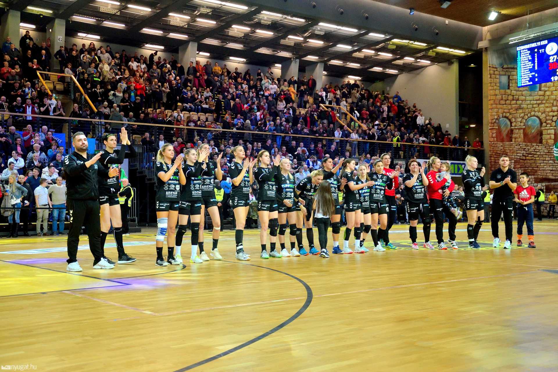 Szombathelyi Kézilabda Klub és Akadémia – Győri Audi ETO KC 27–41 (13-21)