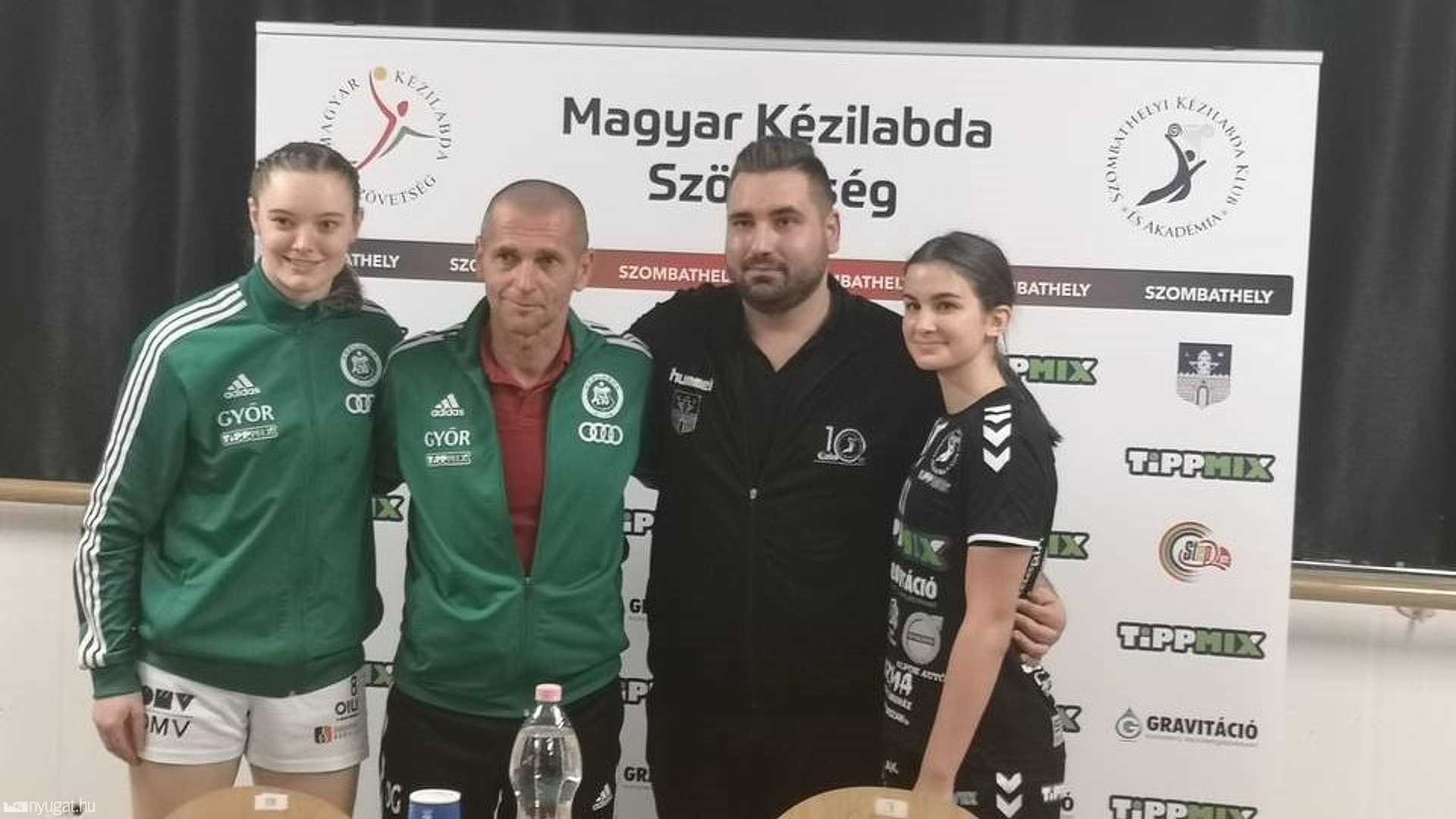 A mérkőzés utáni sajtótájékoztatón