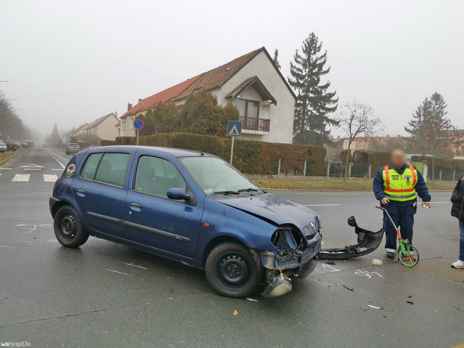 Újabb baleset a Bolyai-Bartók kereszteződésben 