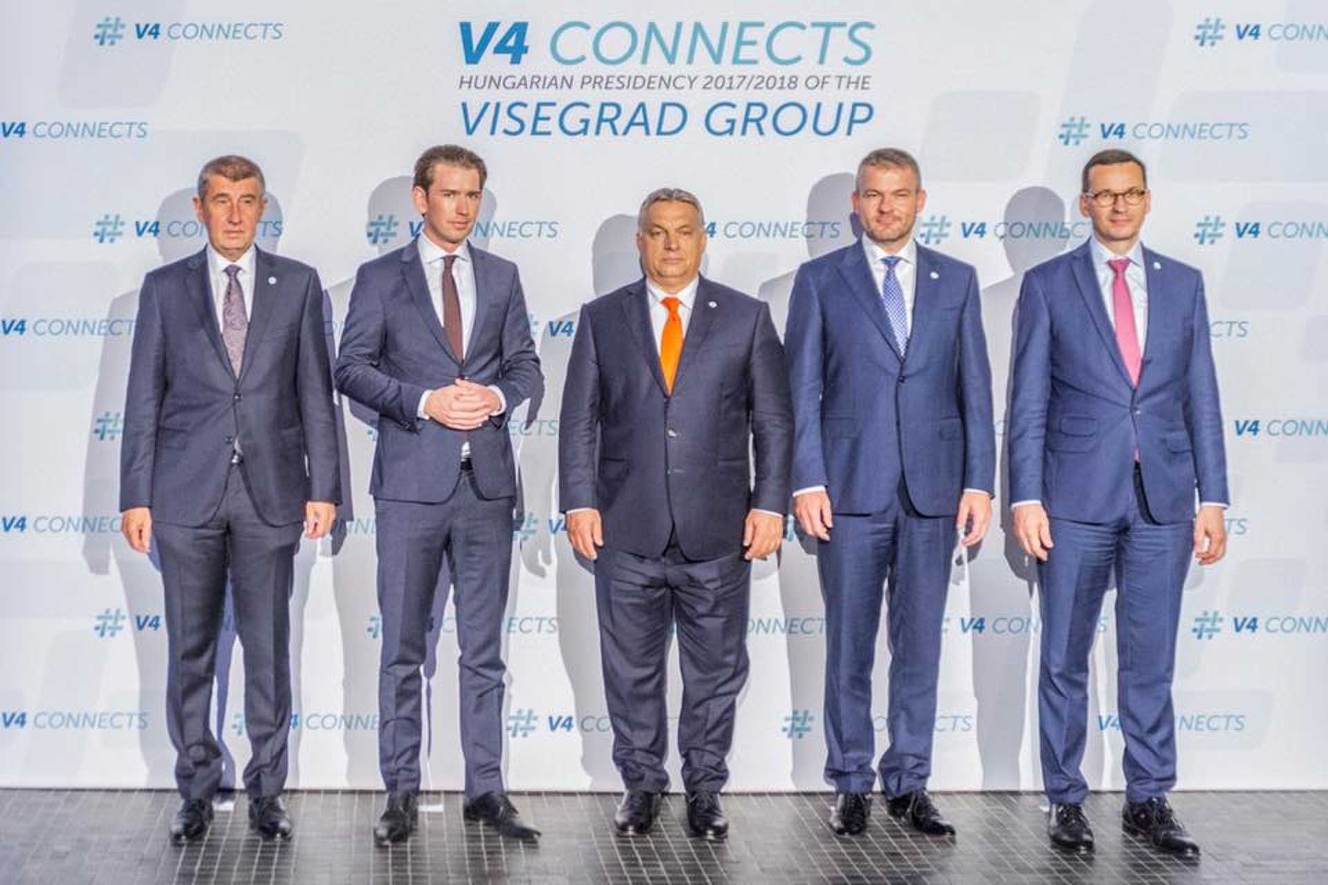Orbán Viktor a V4 találkozón