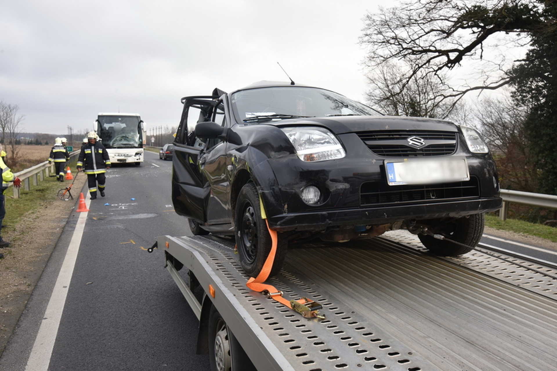 Ittas volt a zarándokbusz által összetört Suzuki sofőrje