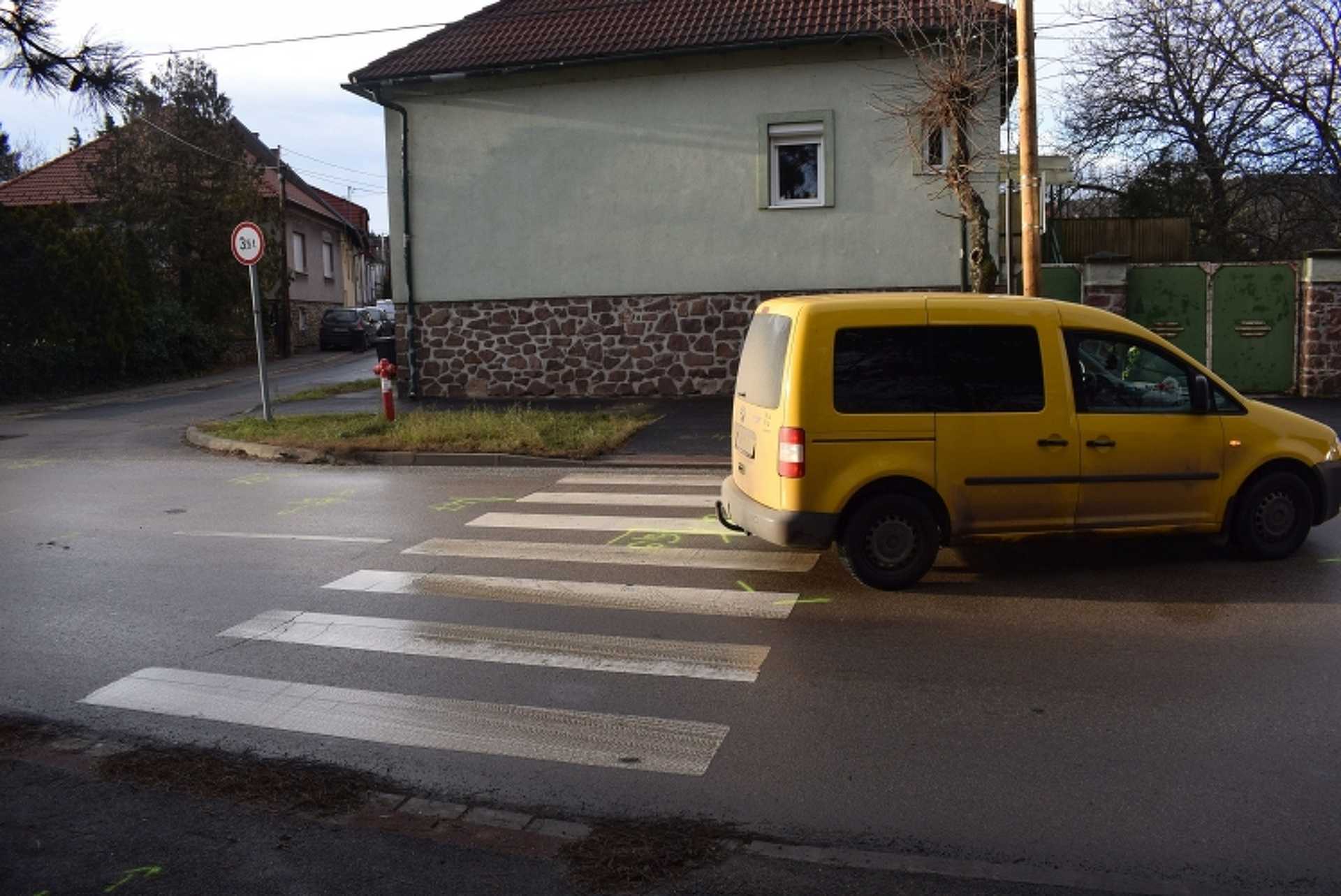 Zebrán gázolta el a gyalogost Sopronban