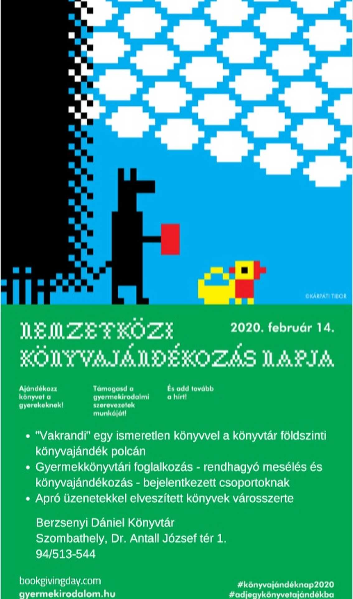 Berzsenyi Dániel Könyvtár - Nemzetközi Könyvajándék Nap 2020
