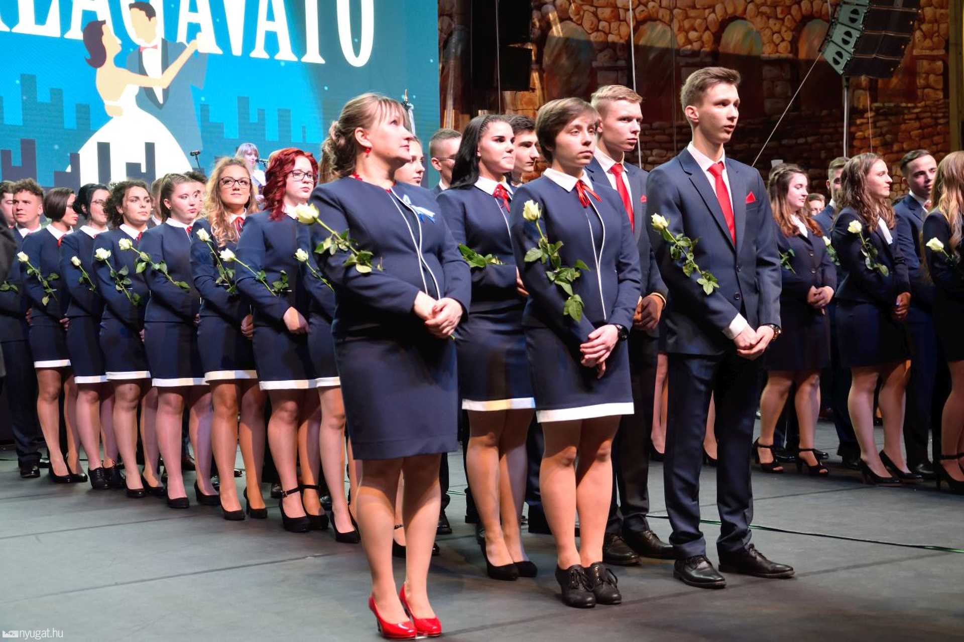A Savaria Szakgimnázium szalagavatója 
