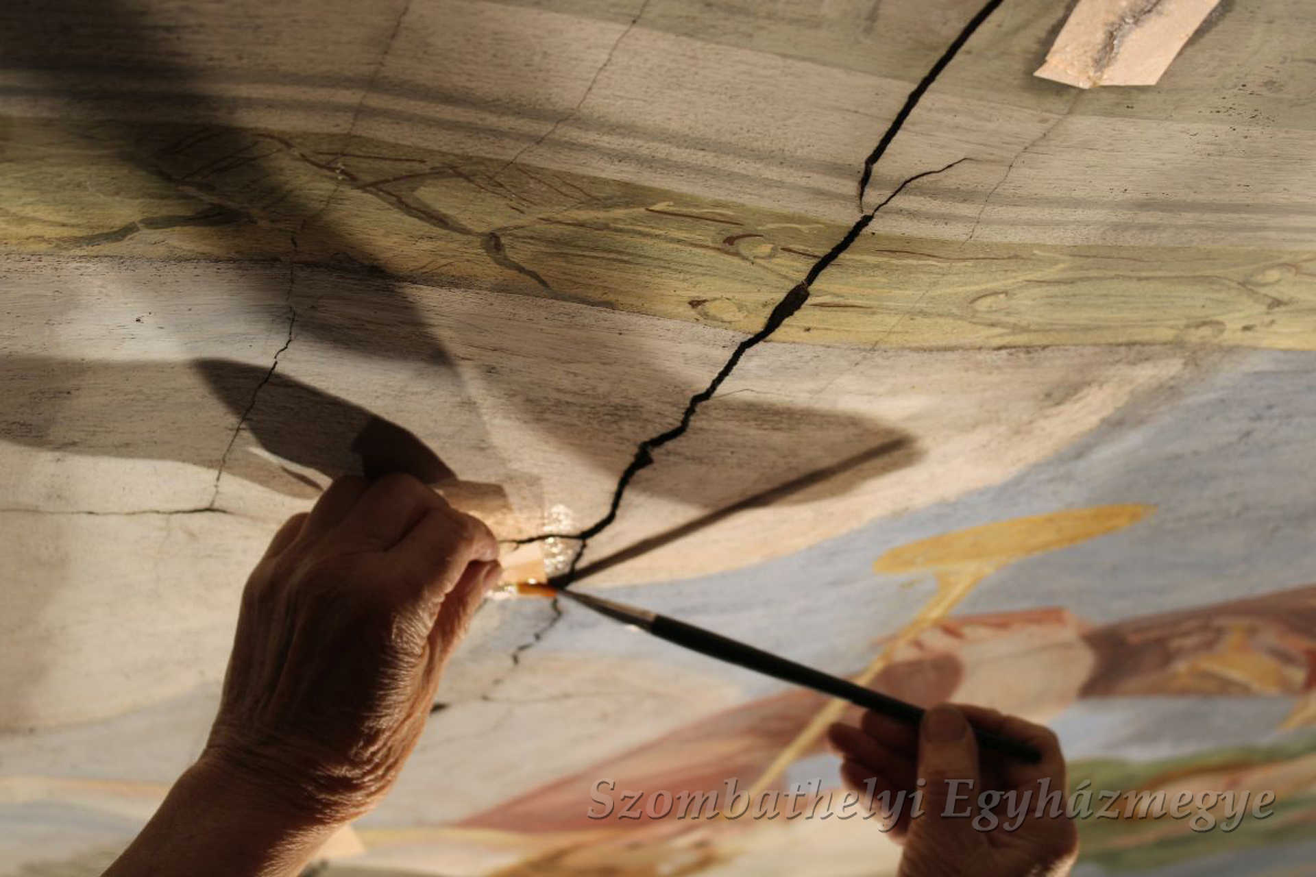 Restauráció a Szombathelyi Püspöki Palotában
