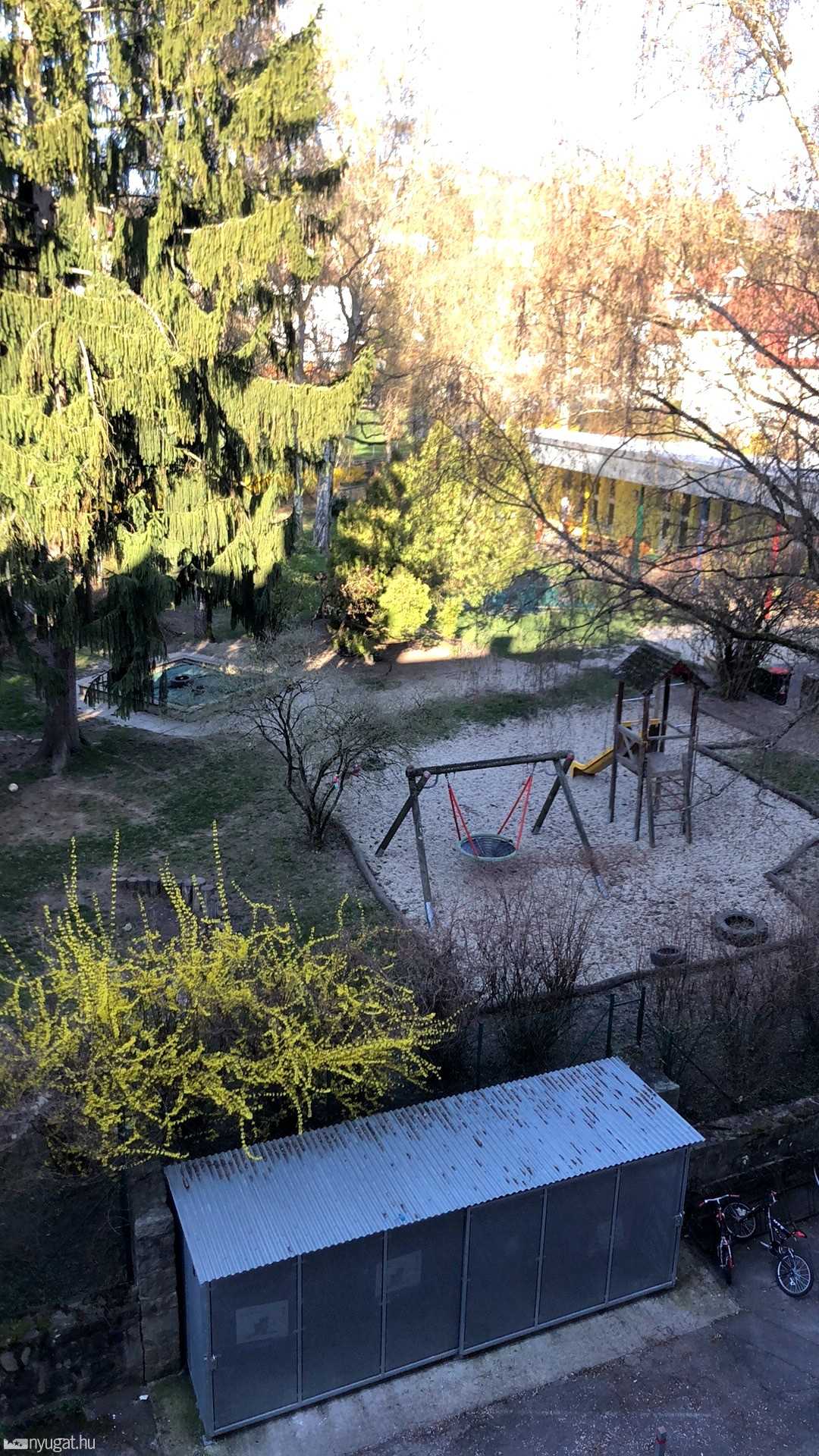 Két hete üresen áll az óvoda Linzben.