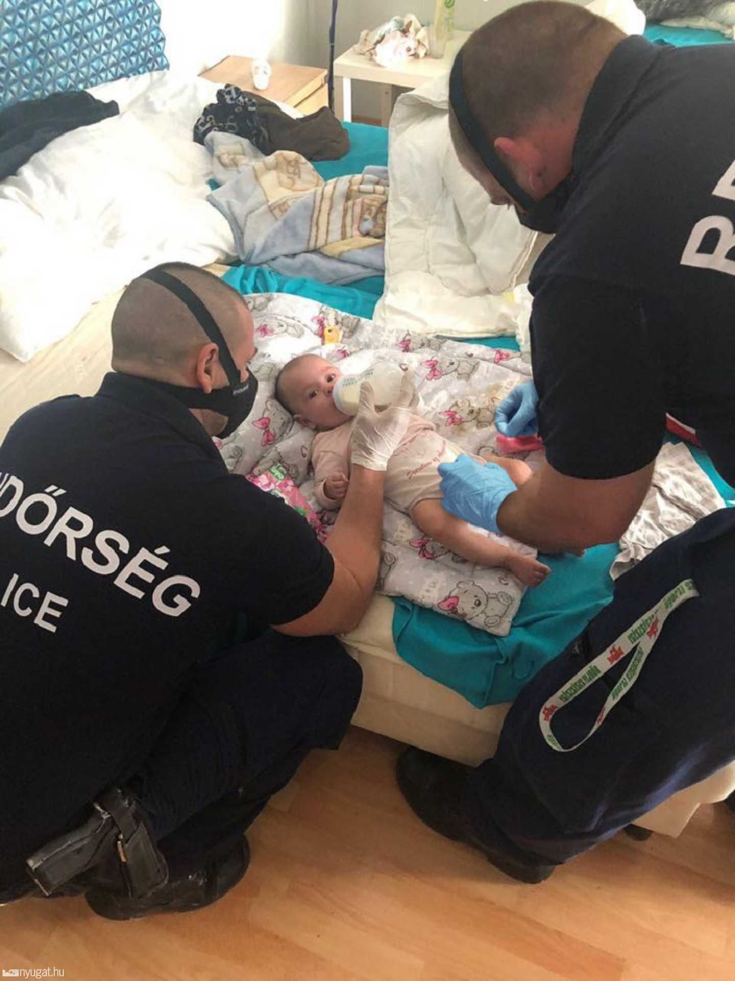 Csecsemővel a karjában öngyilkossággal fenyegetőzött egy budapesti férfi