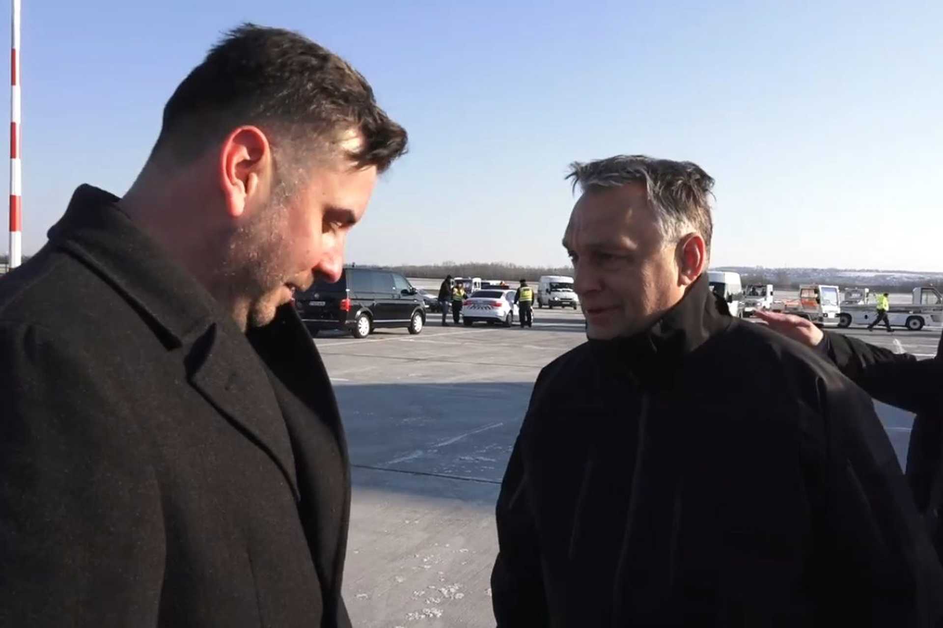 Orbán Viktor és ifj. Kovácsics Iván