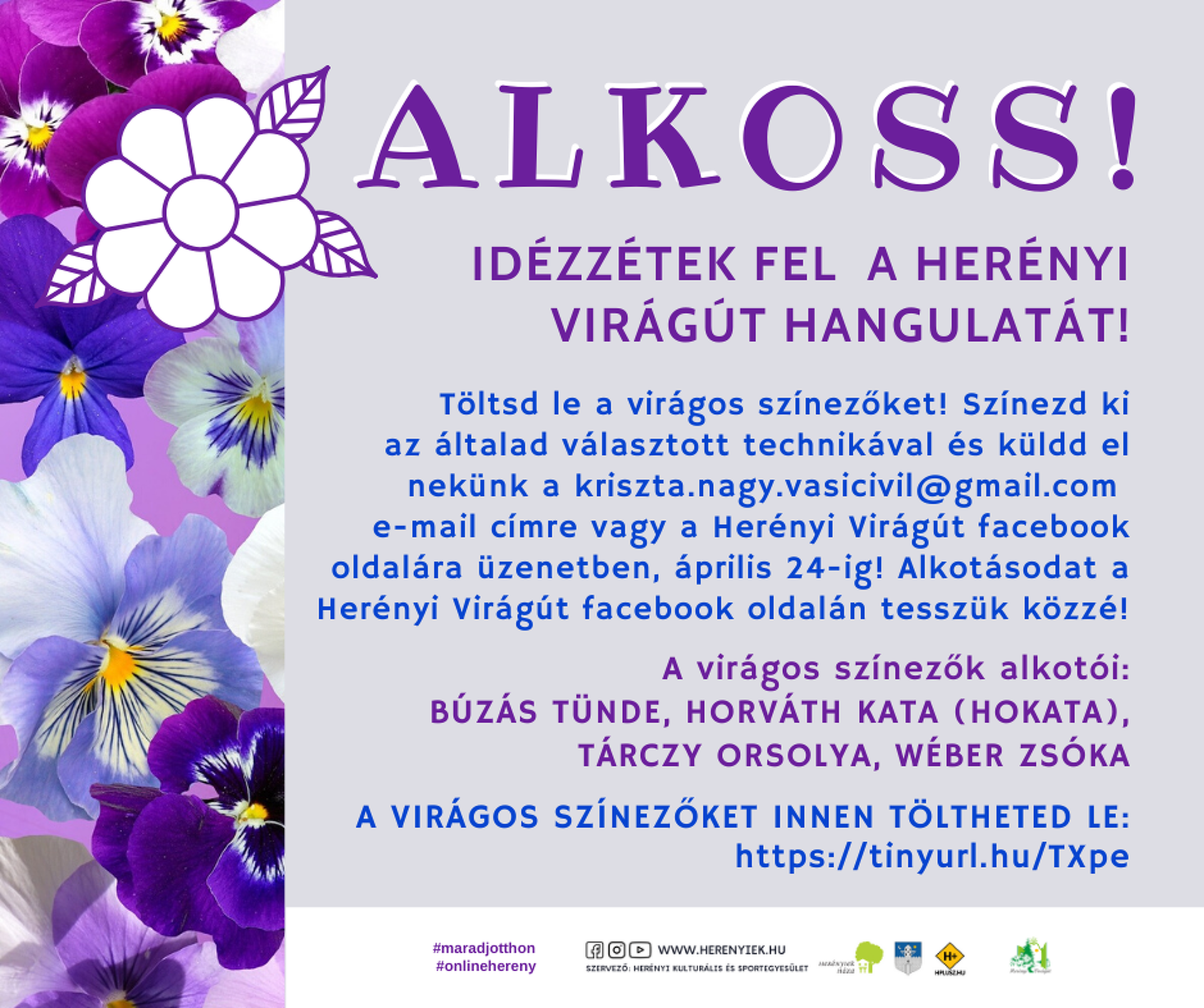 Az internetre költözik a Herényi Virágút