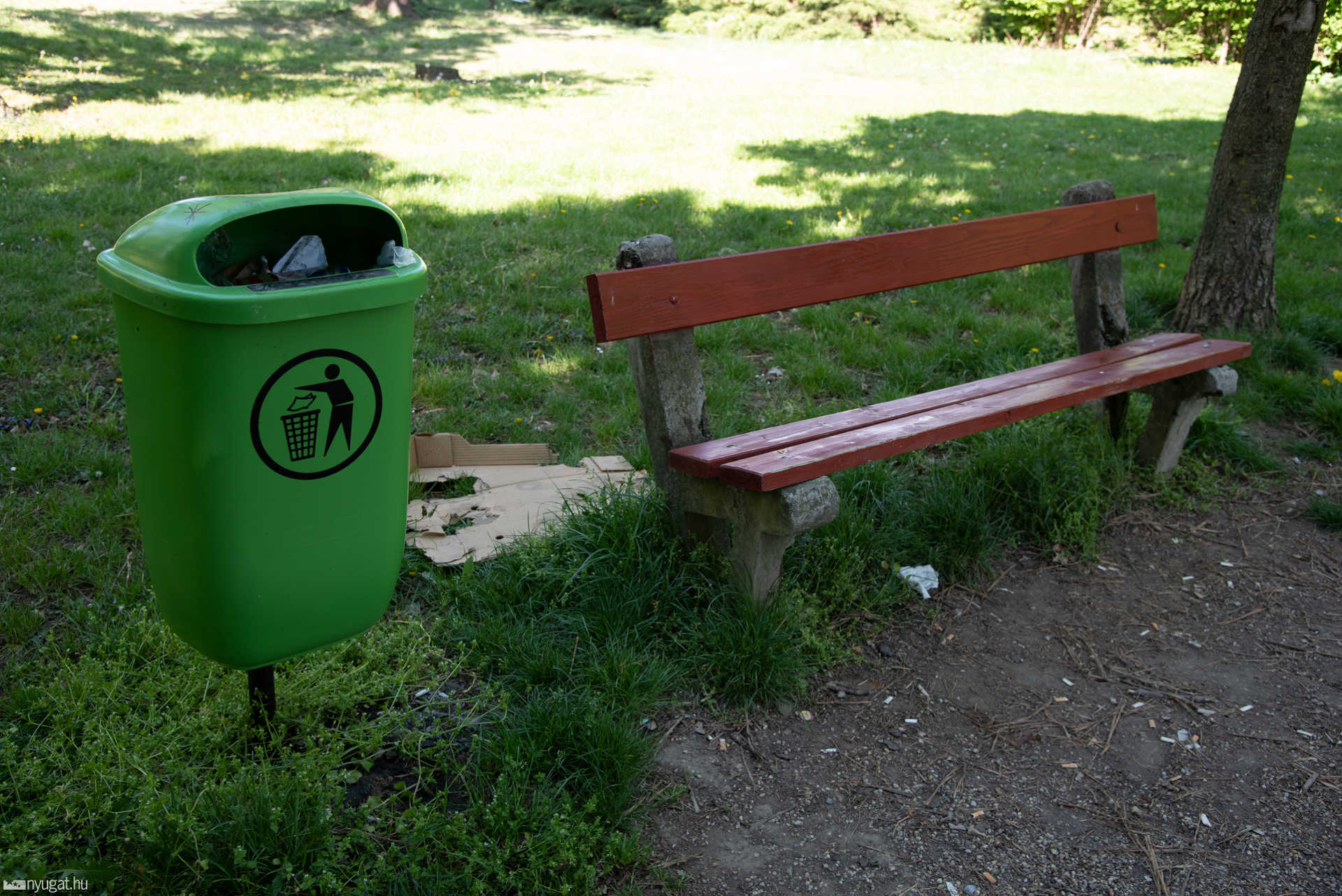 Kresz-Park kukák