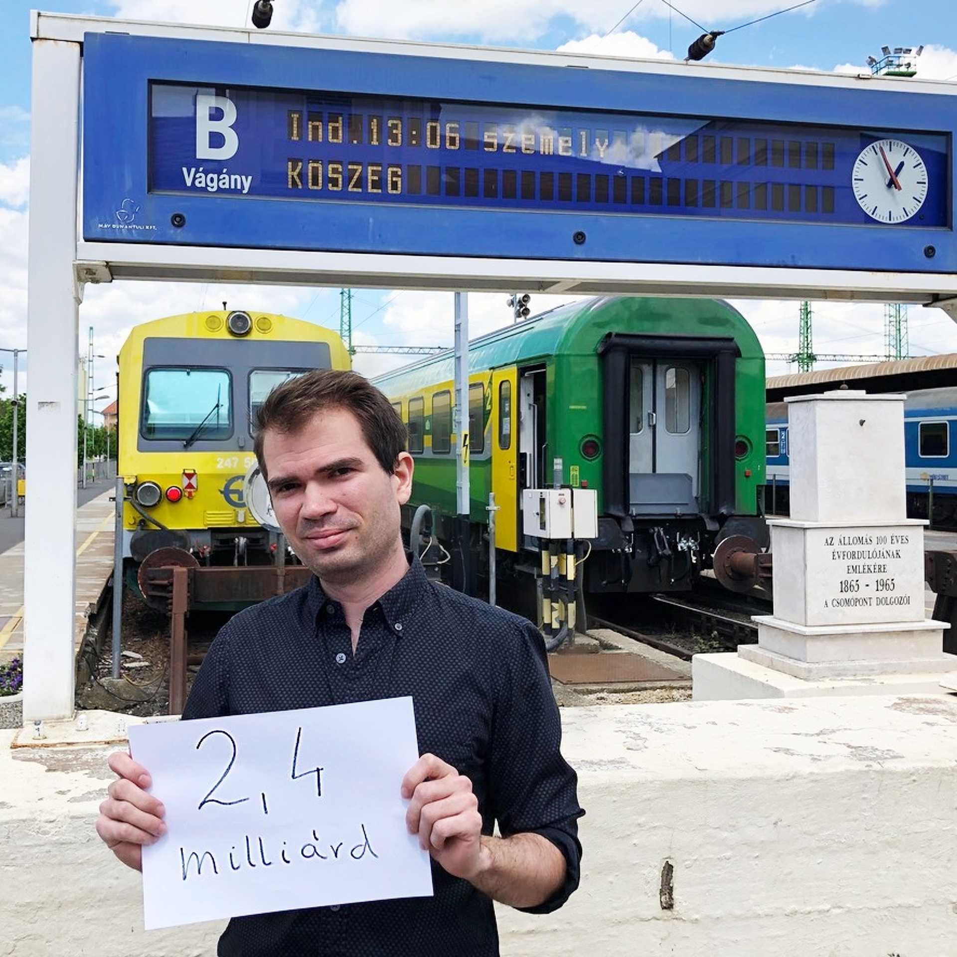 Iker Áron, a Momentum Vas megyei képviselője