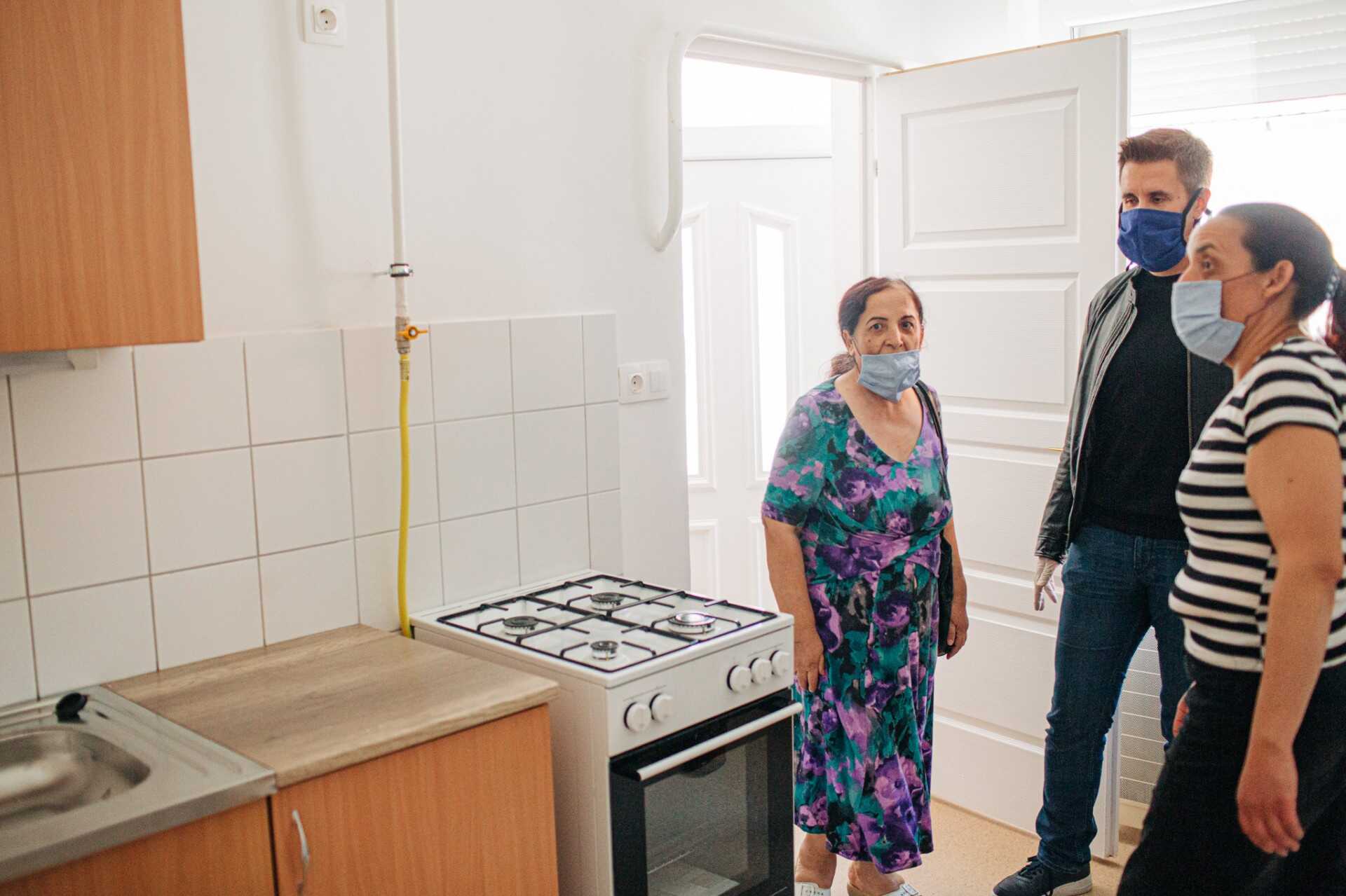 Felújított szociális bérlakás