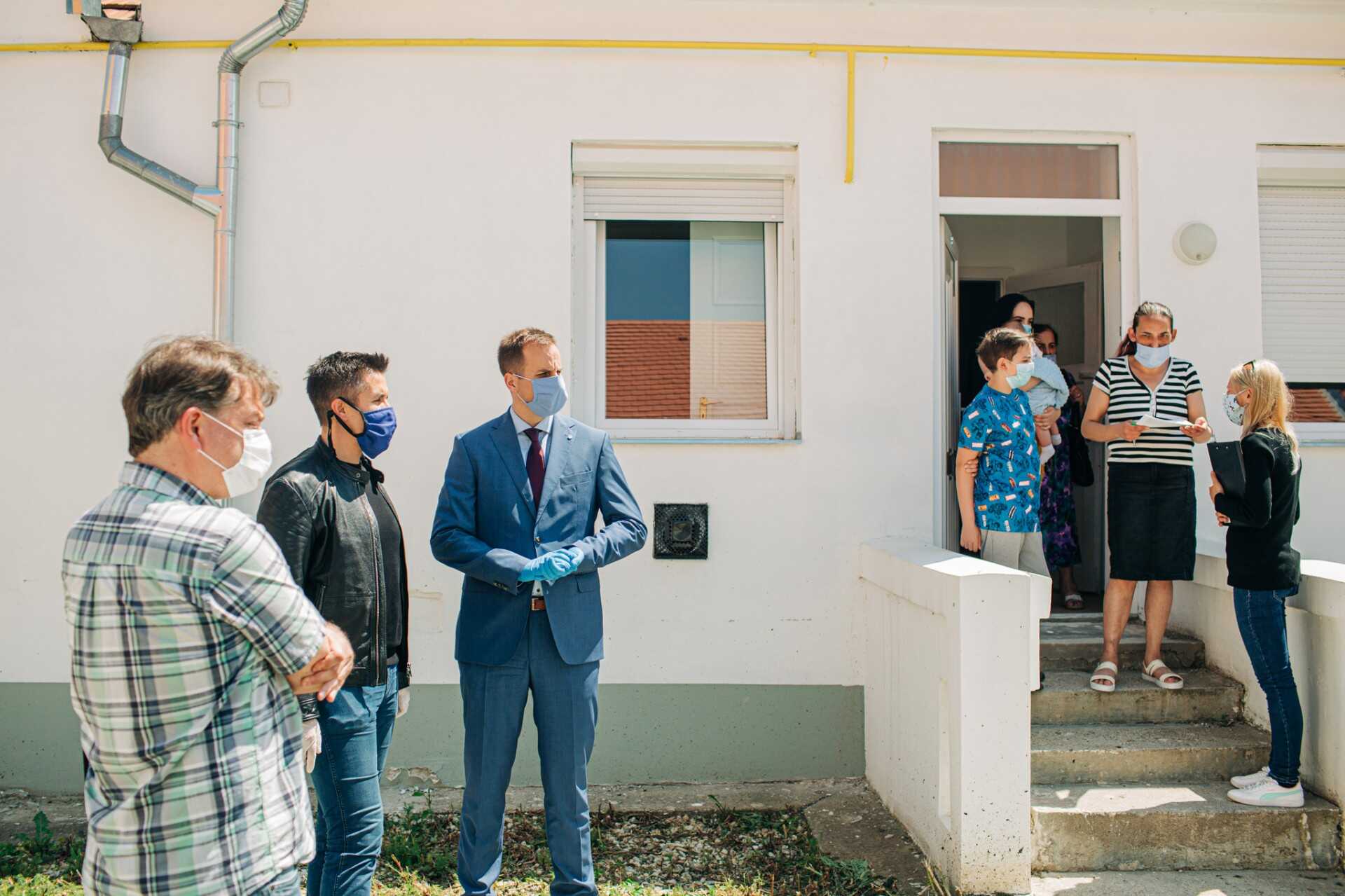Felújított szociális bérlakás