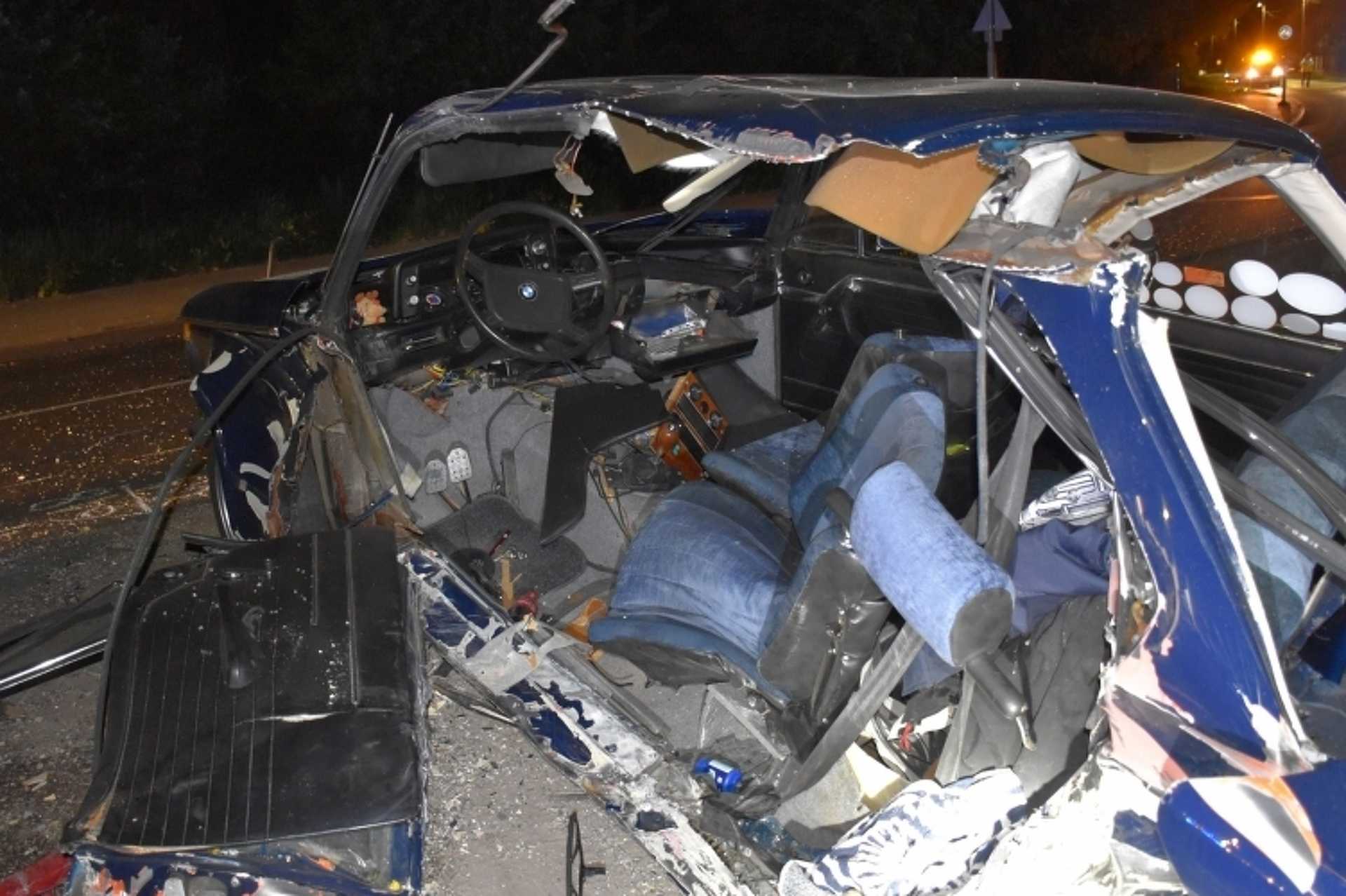 A BMW vétlen vezetője a helyszínen elhunyt