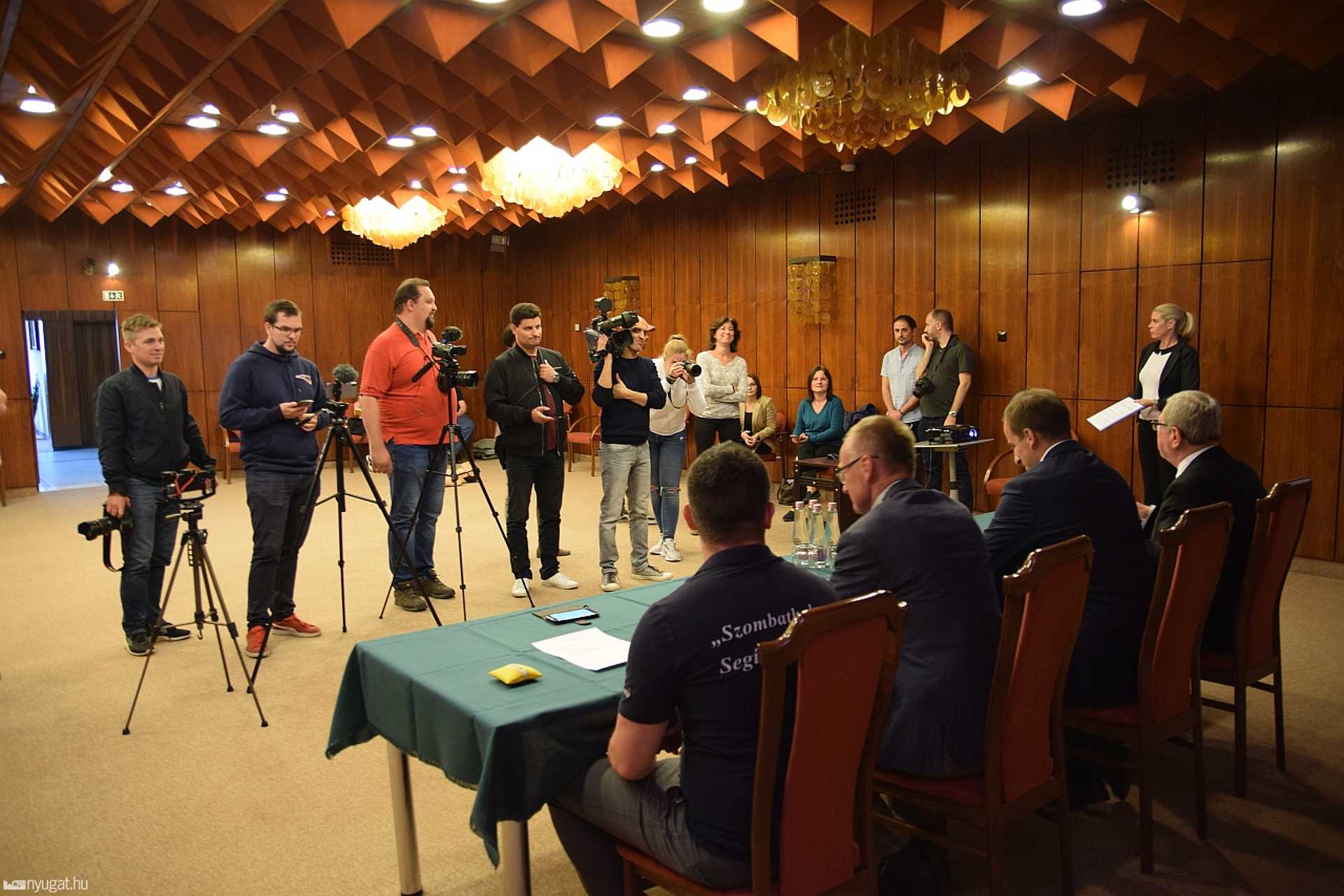 Seígtés városa 2020 sajtótájékoztató