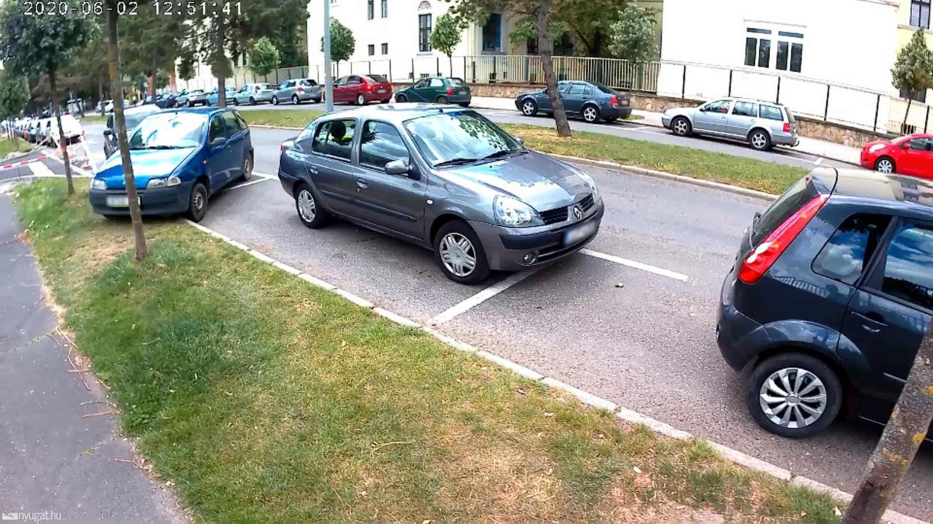 Szabálytalan és kreatív parkolások Szombathelyen: Markusovszky