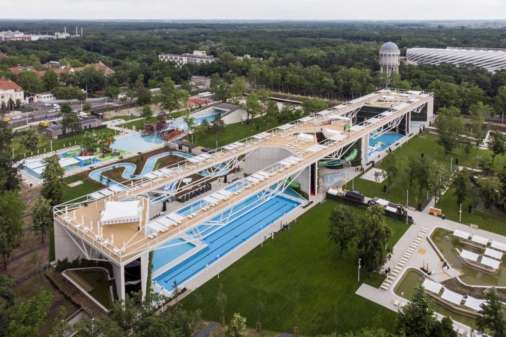 Átadták az új Aquaticum Debrecen Strandot