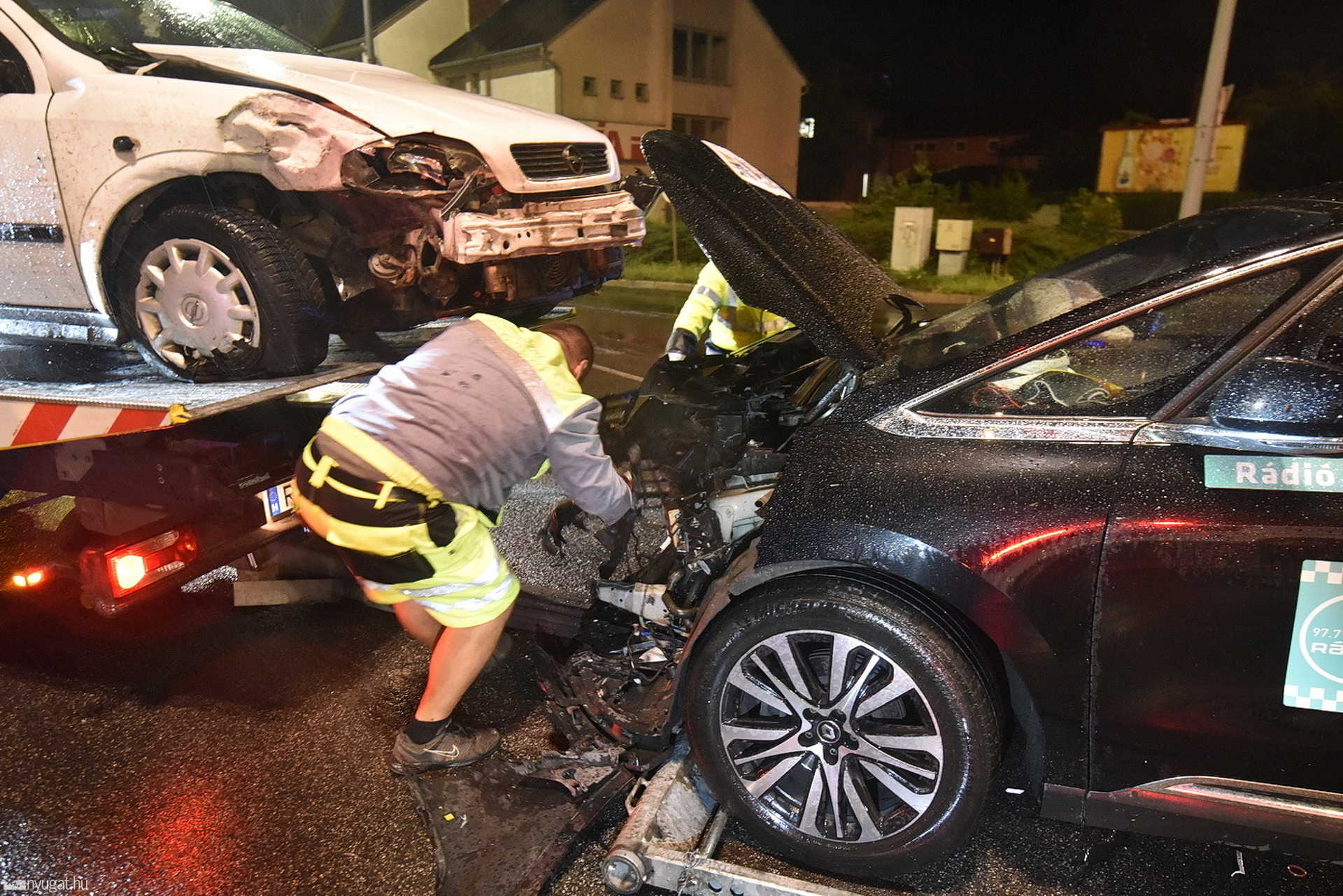 Baleset a Hunyadi és Thököly kereszteződésben 