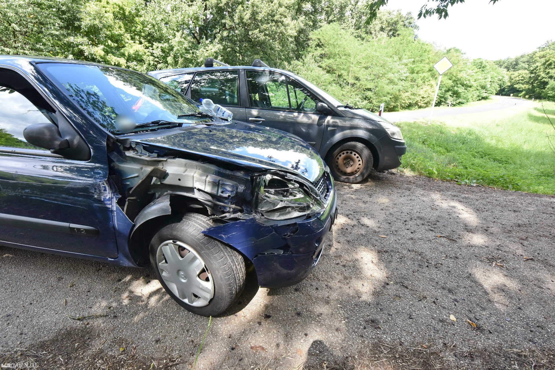 Renault s Suzuki ütközött Sárvár és Celldömölk között