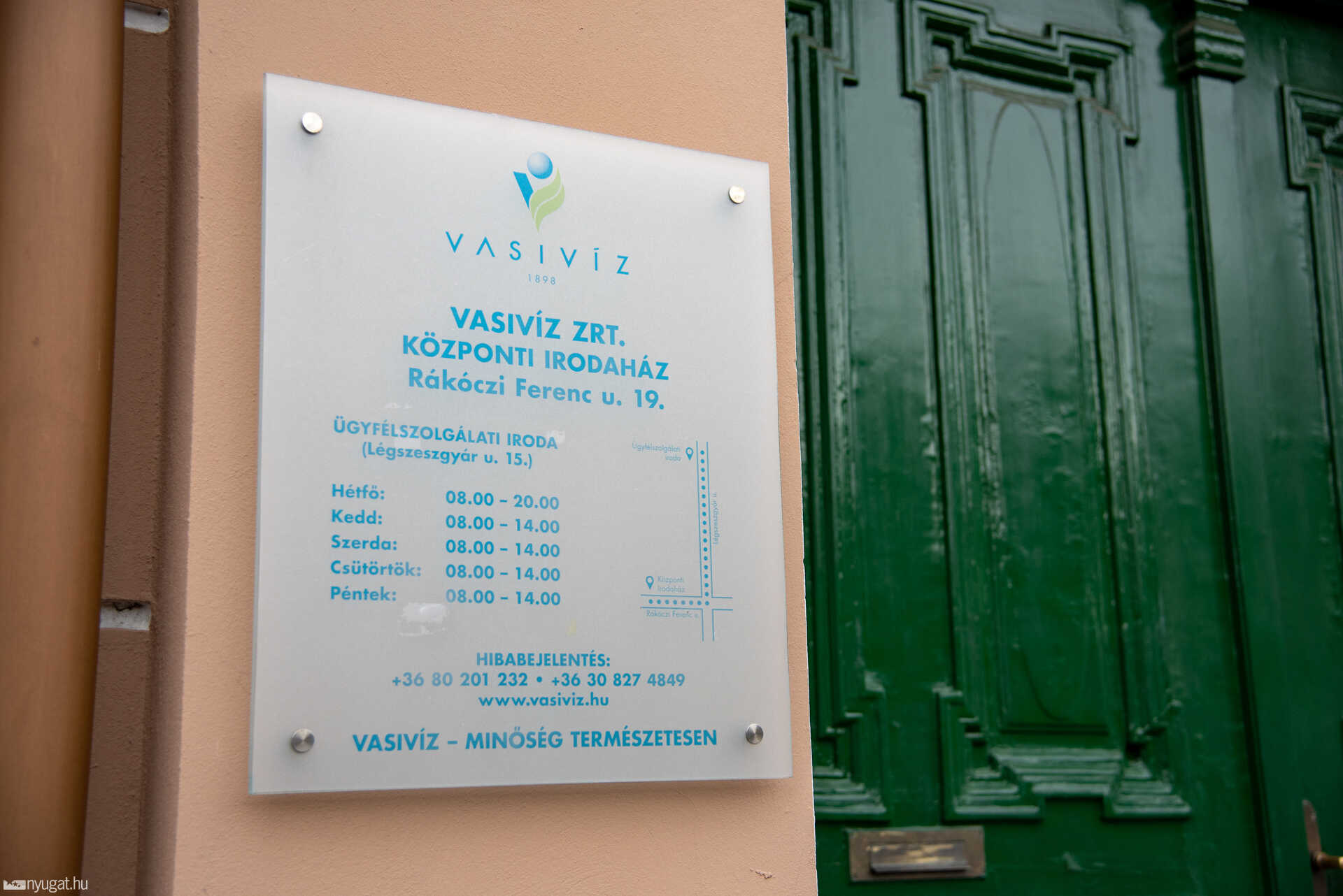 Vasivíz Zrt. Központi Irodaház / Vasivíz központ