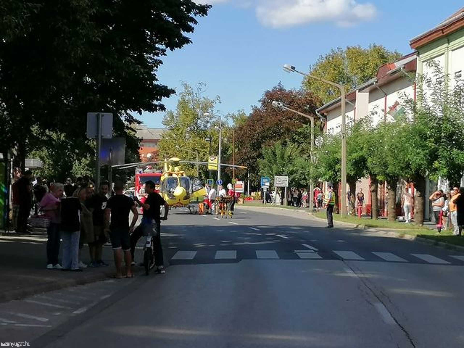 Kiugrott a tizenegyemeletesből egy fiatal férfi Celldömölkön