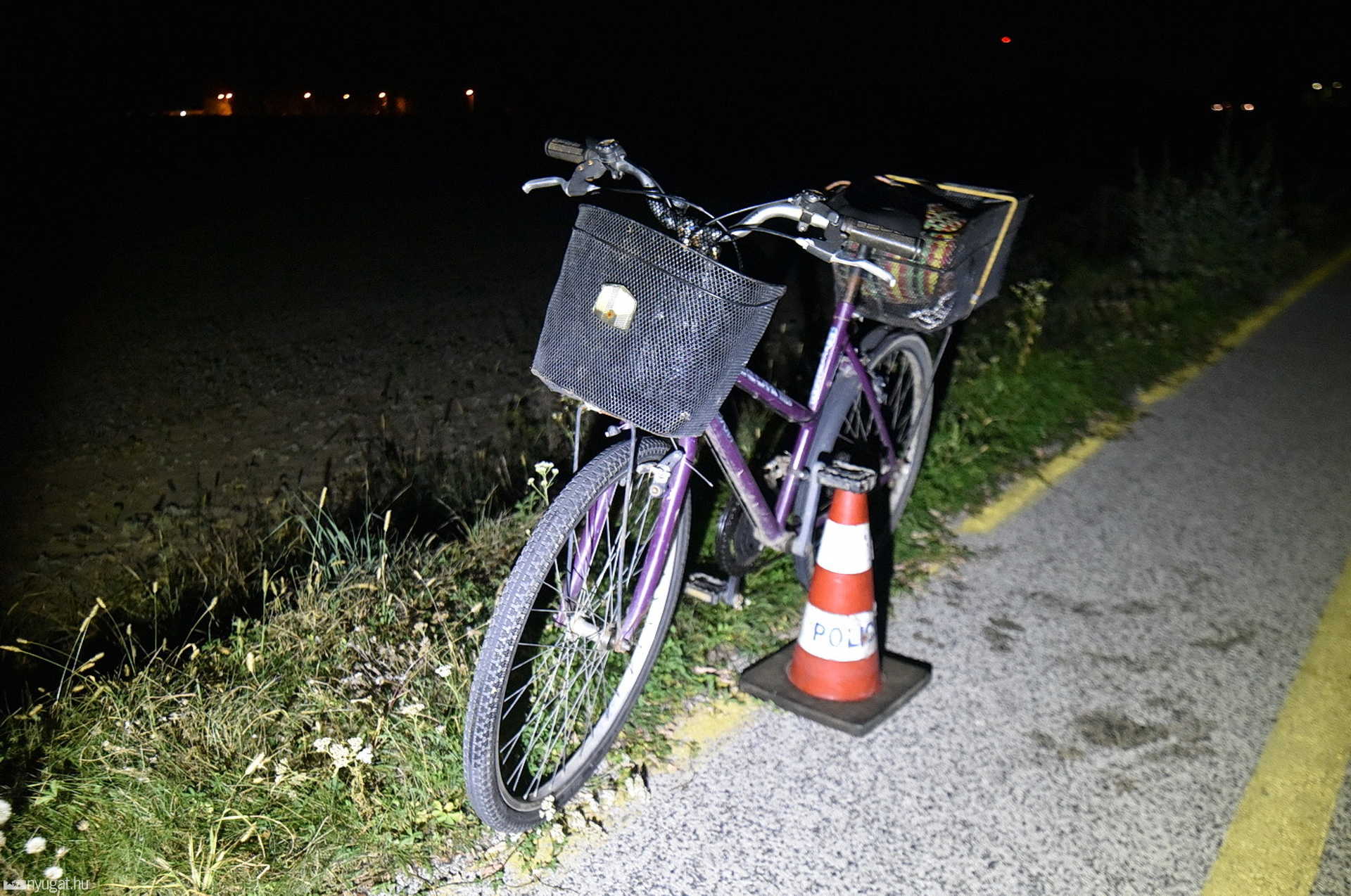 Megállt, eldőlt és megsérült a figyelmeztetett, ittas kerékpáros Szombathelyen 