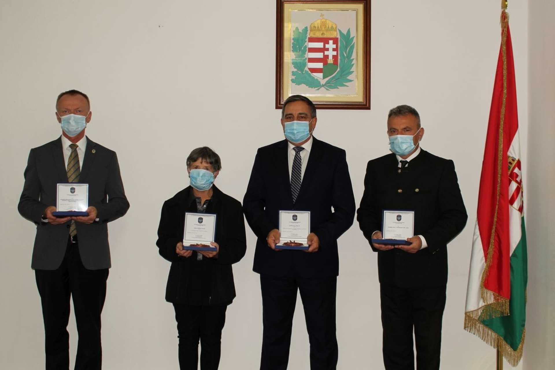 Vas megyei rendőrségért díj 2020
