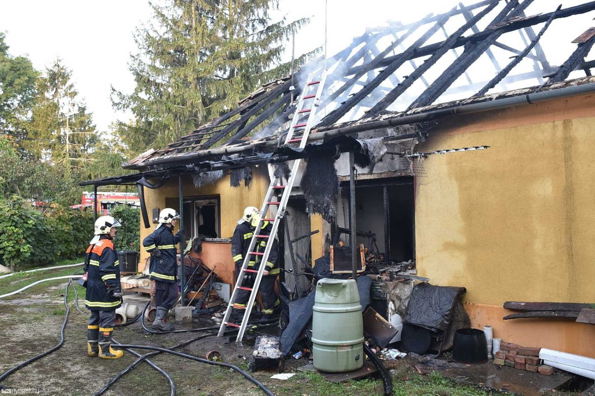 Kiégett családi ház Ostffyaszonyfán