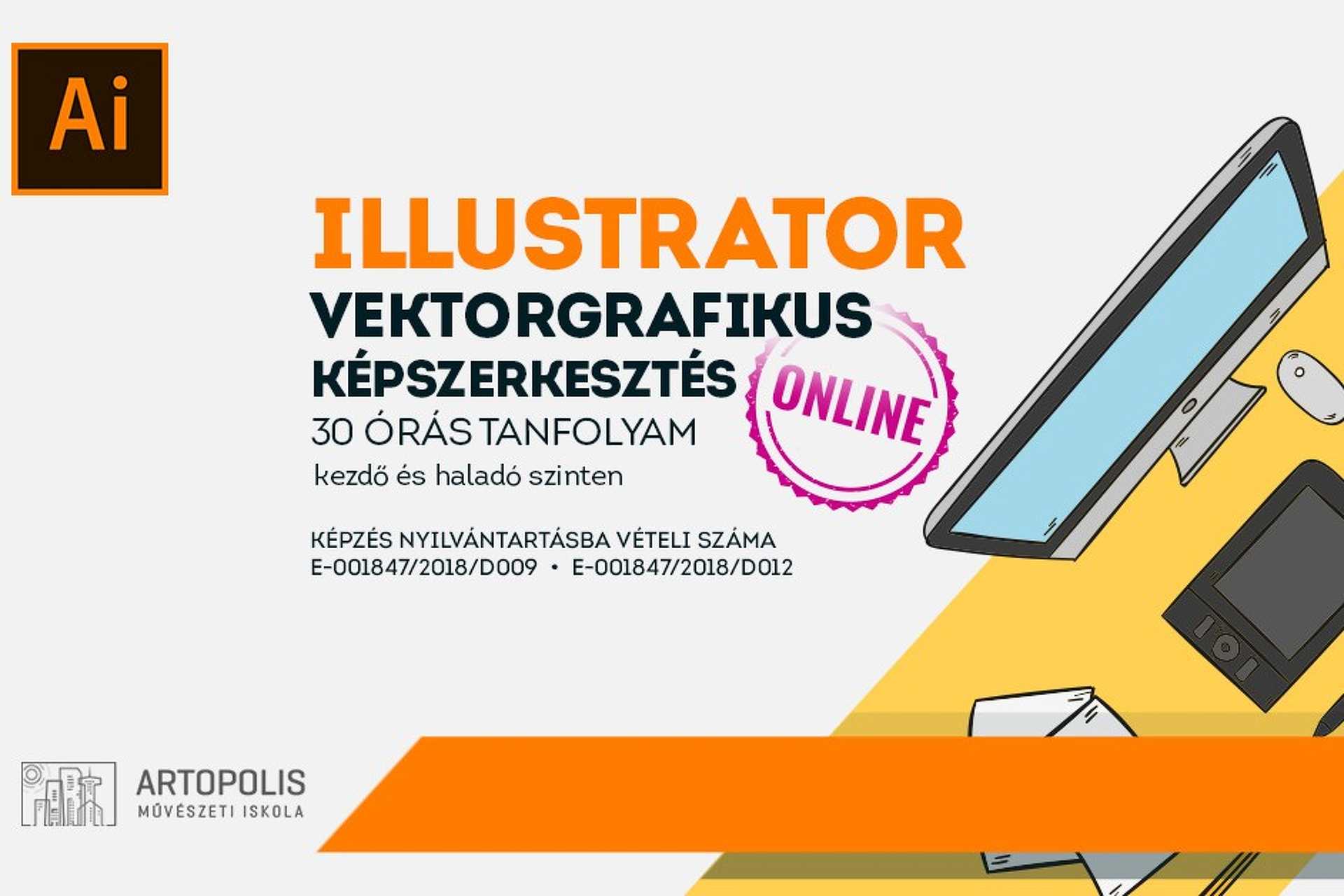 Artopolis Művészeti Iskola vektorgrafikus tanfolyam