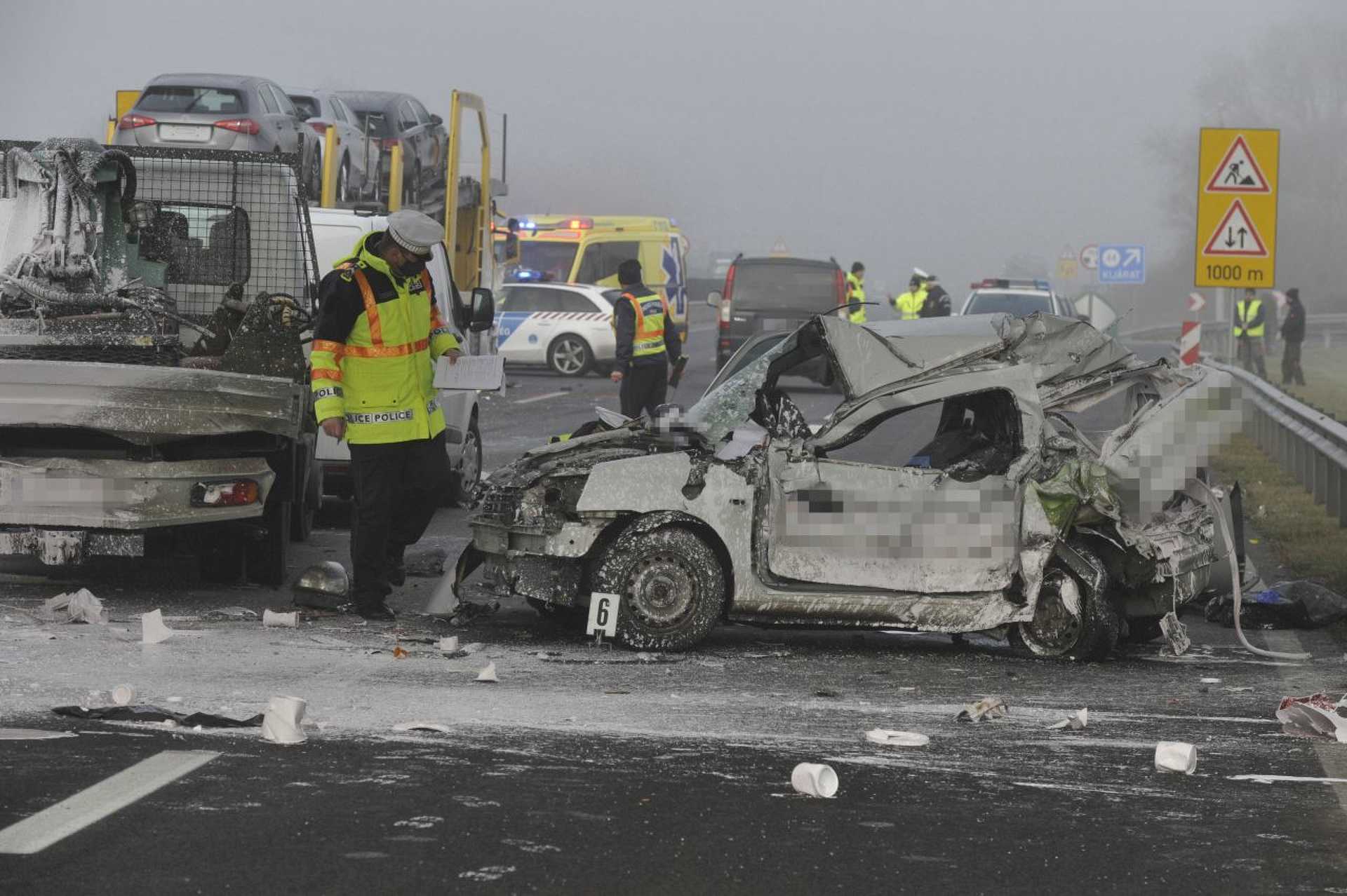 Halálos baleset az M5-öd autópályán