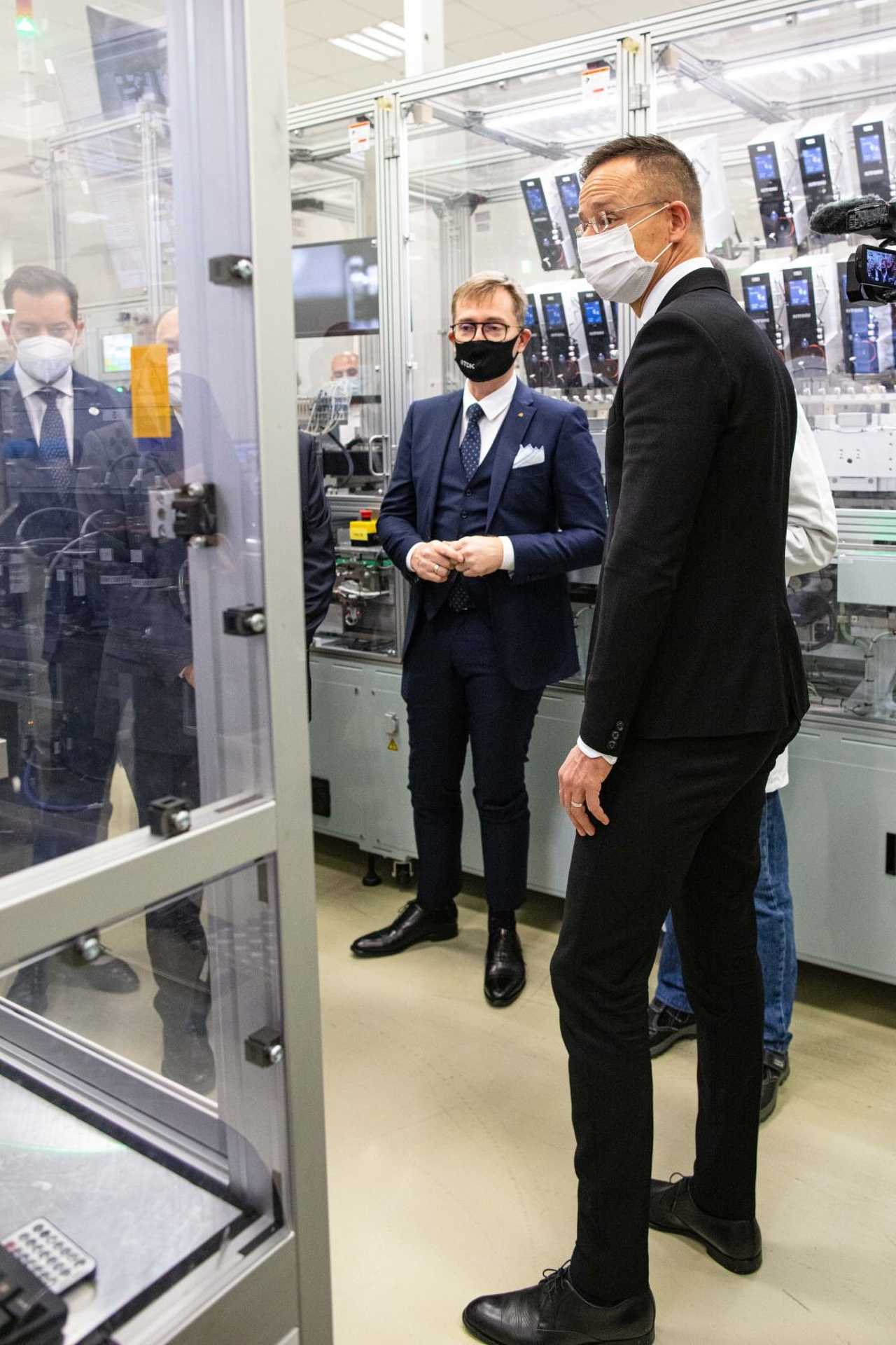 Szijjártó Péter látogatása a TDK-ban