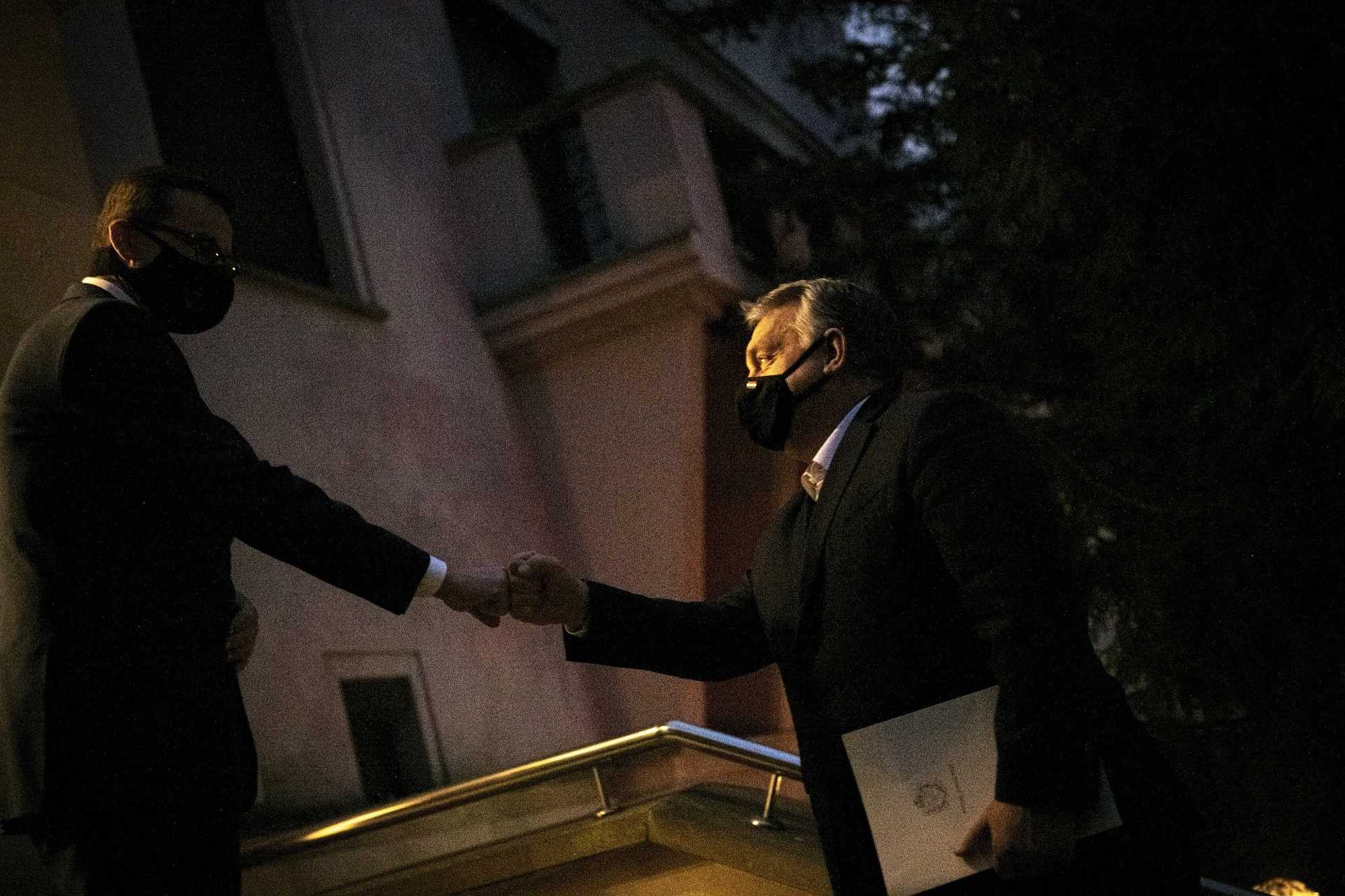 Orbán Viktor és Mateusz Morawiecki lengyel kormányfő