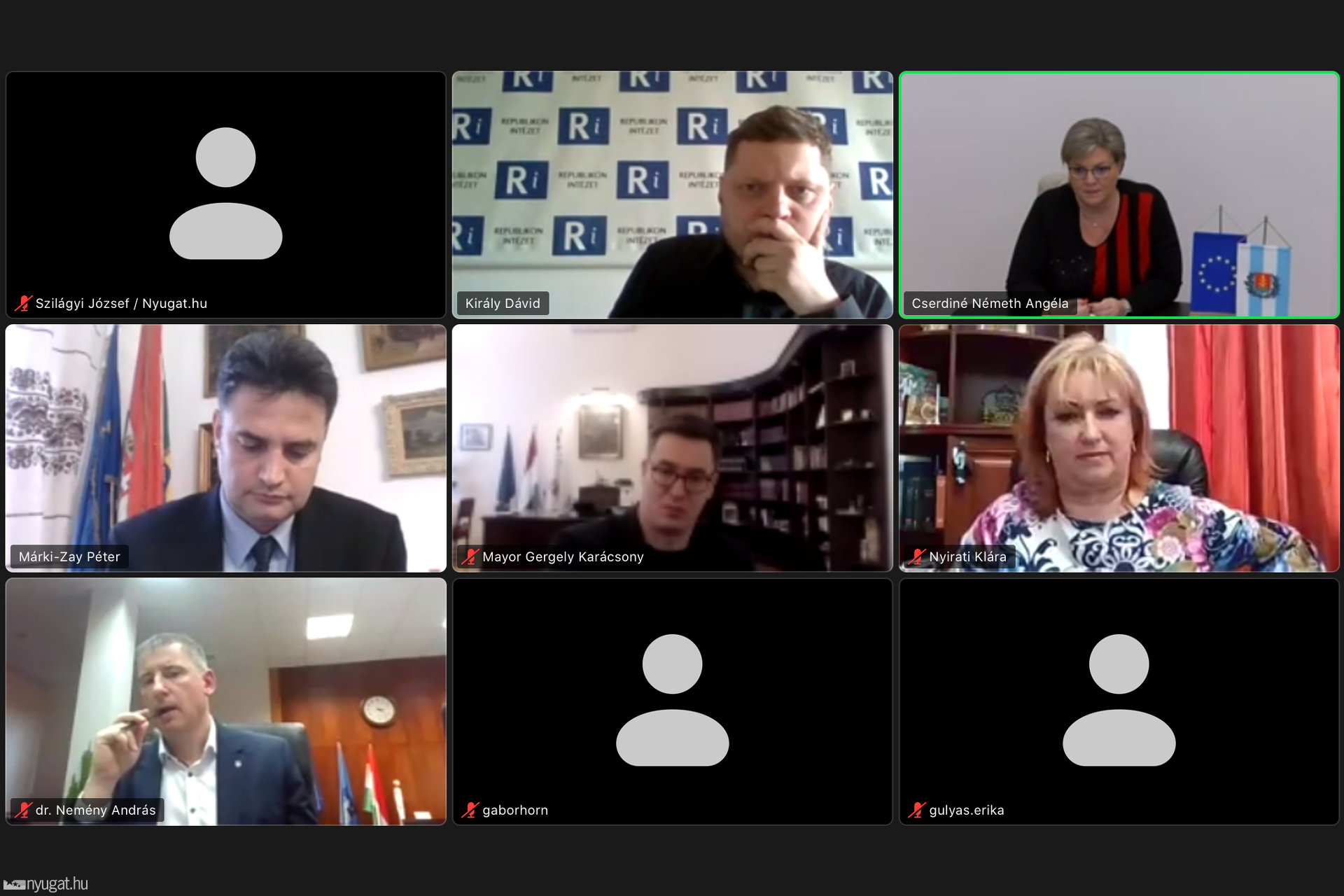 Online konferencia az ellenzéki önkormányzatokról