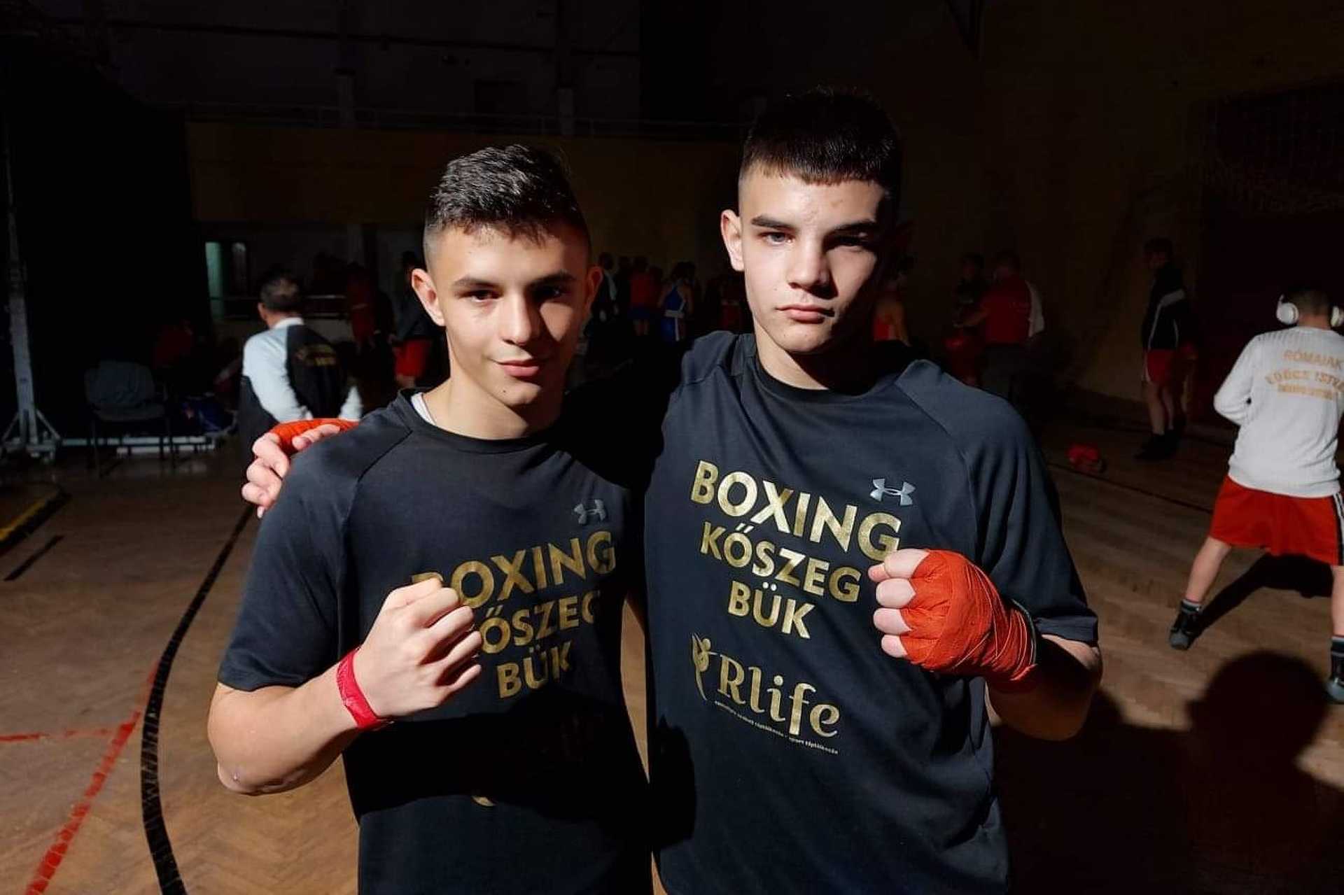 Buza Rafael és Buza Rómeó (Fitt-Box Ökölvívó Egyesület)