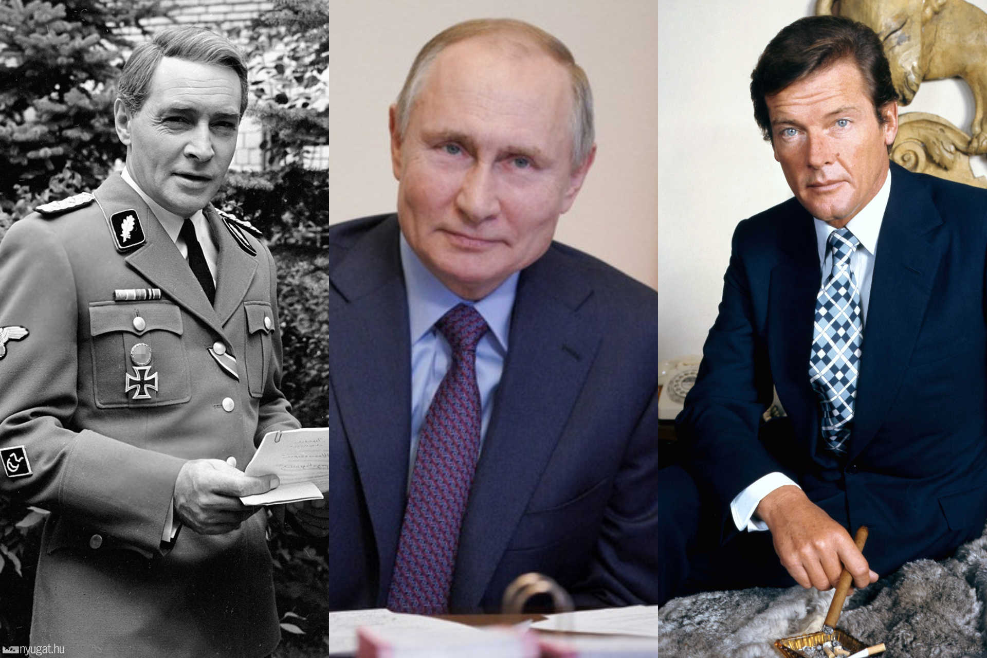 Putyin, Roger Moore és Stierlitz