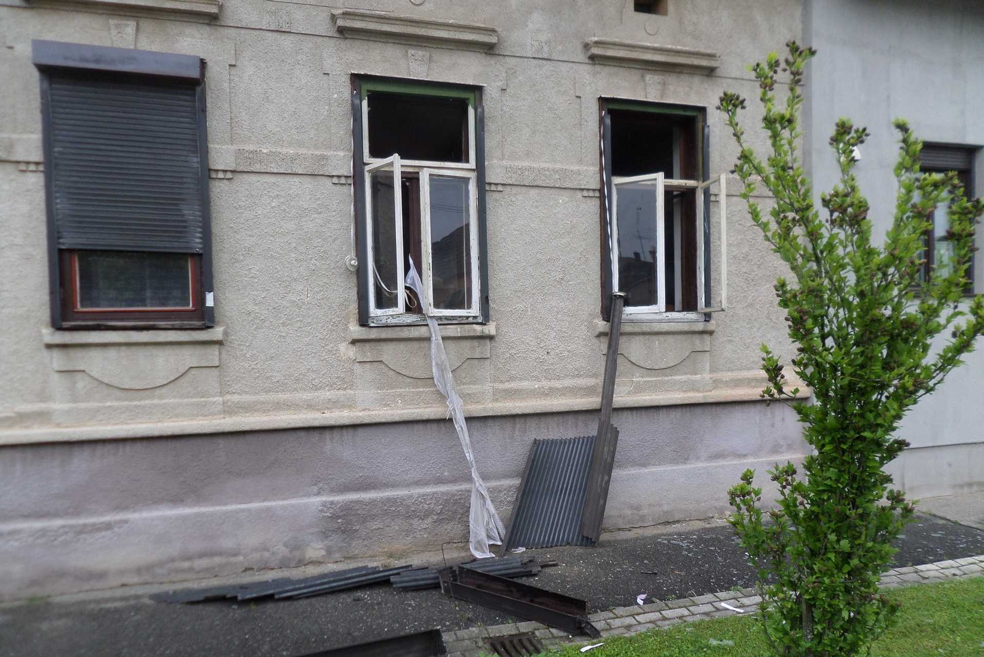 Gázrobbanás Szentgotthárdon