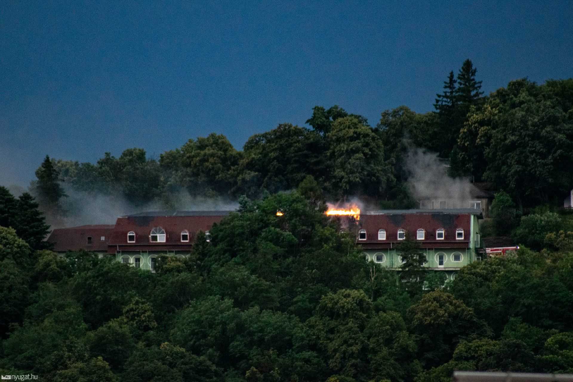 Ég a kőszegi Panoráma Hotel