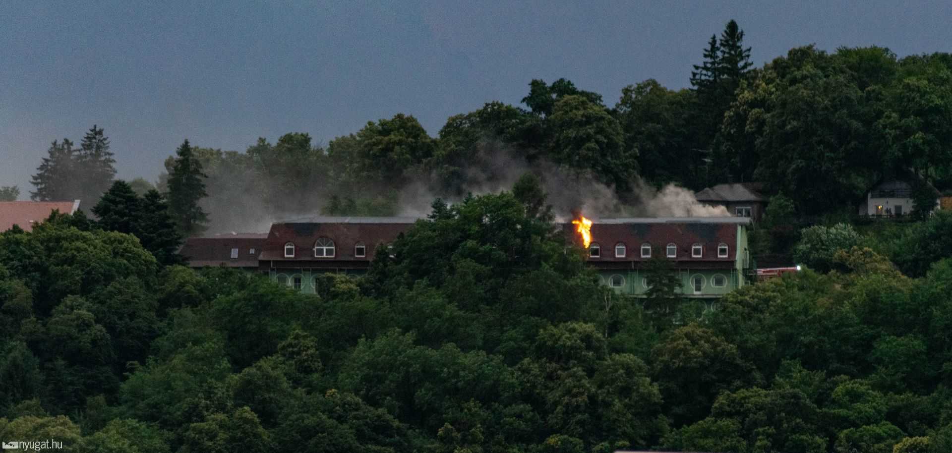 Ég a kőszegi Panoráma Hotel