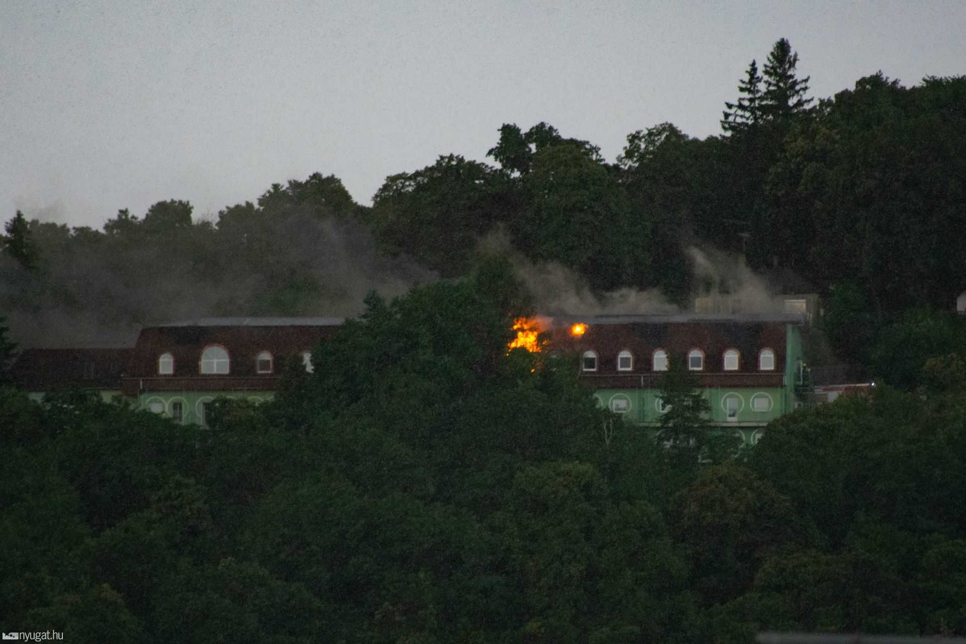 Ég a kőszegi Panoráma Hotel