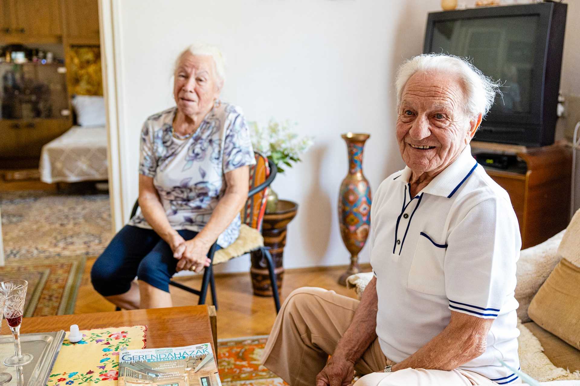 Szépkorúakat köszöntött fel Nemány Andás