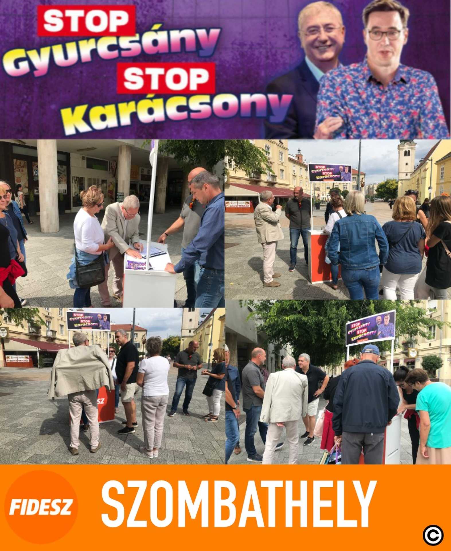 Szombathely volt polgármestere is aláírt a Fidesznek